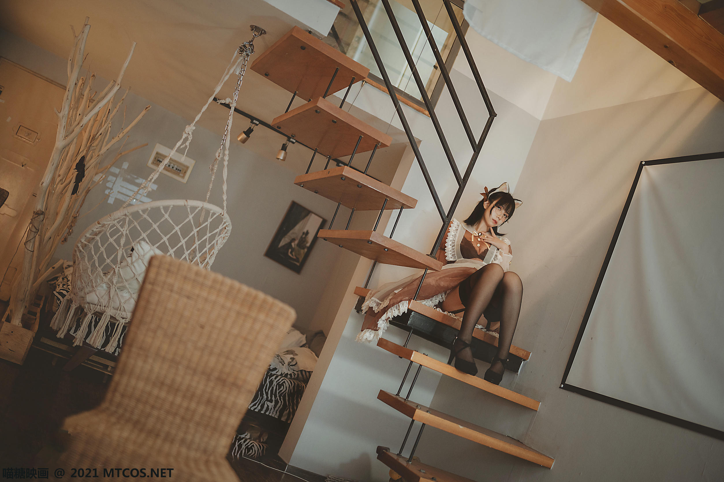 [喵糖映画] VOL.373 猫耳女仆[20P／212MB]_第1集