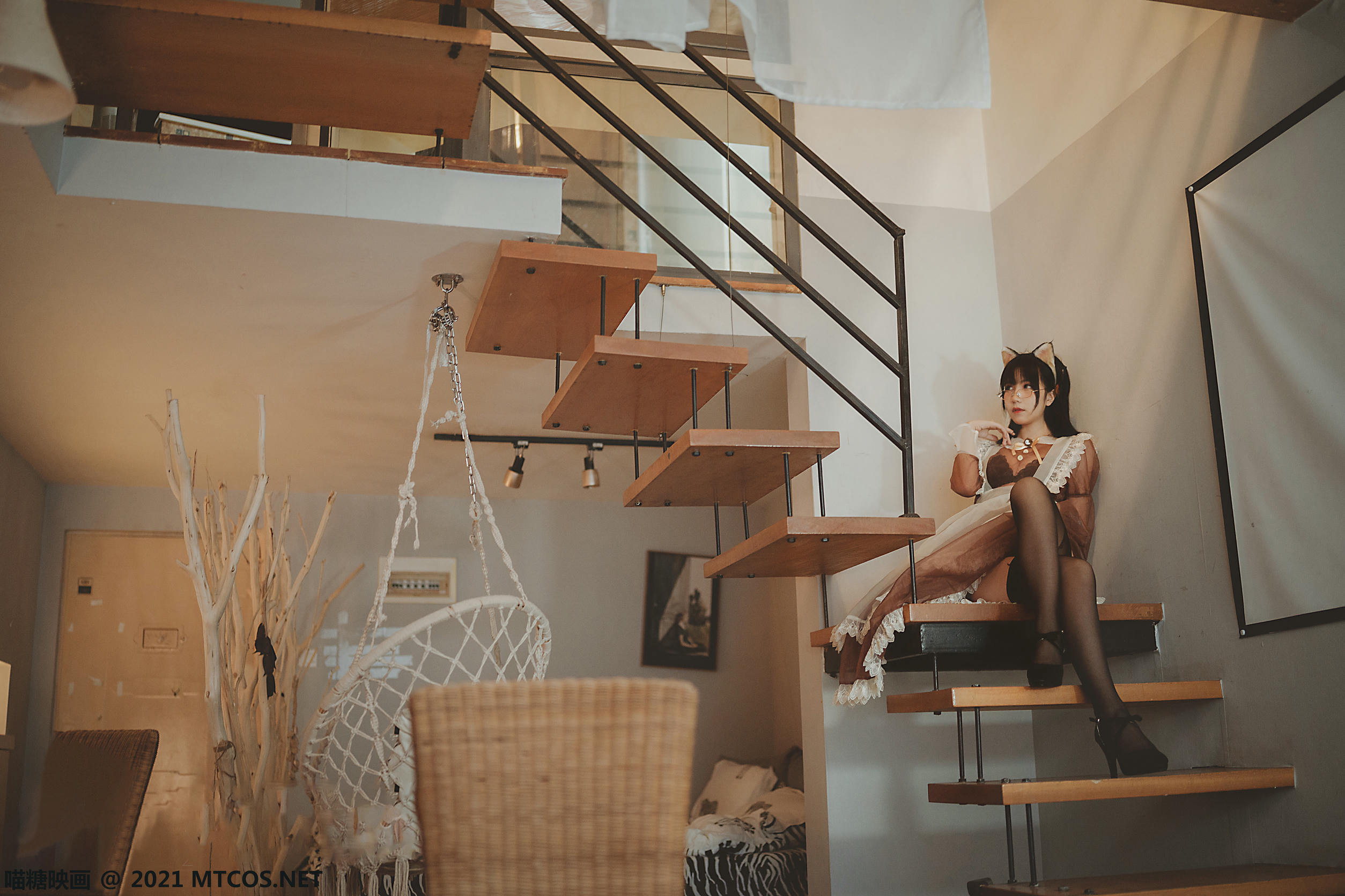 [喵糖映画] VOL.373 猫耳女仆[20P／212MB]_第1集