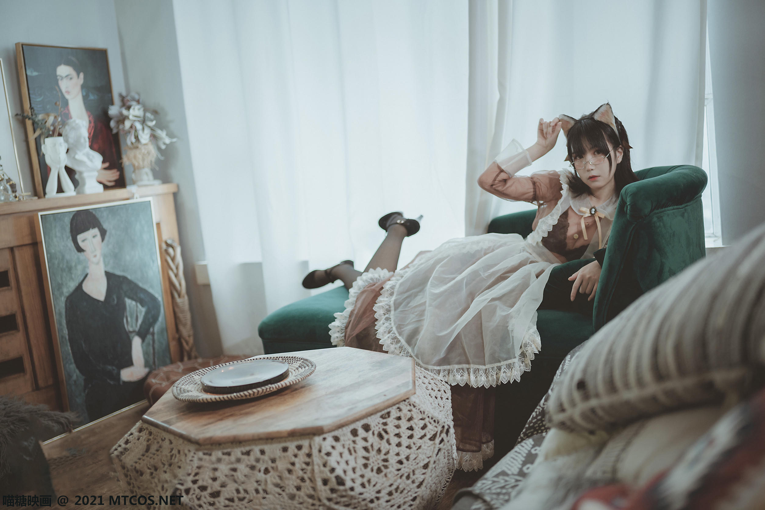 [喵糖映画] VOL.373 猫耳女仆[20P／212MB]_第1集