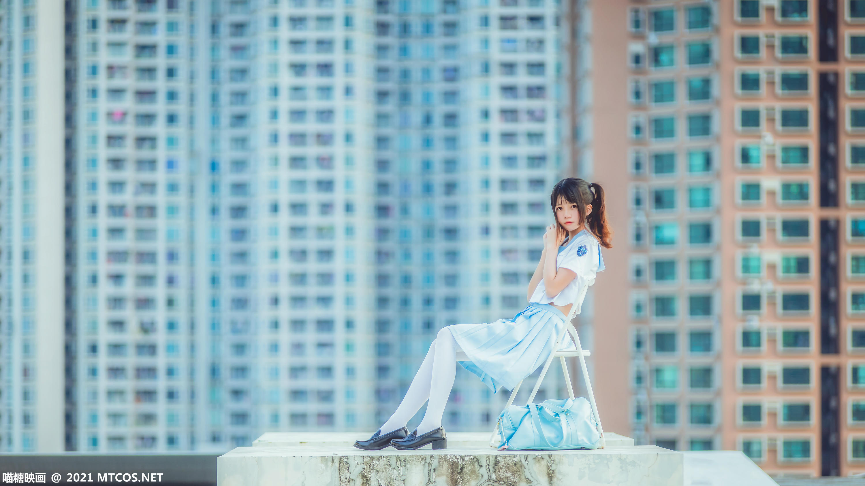 [喵糖映画] VOL.374 女子高生[20P／250MB]_第1集