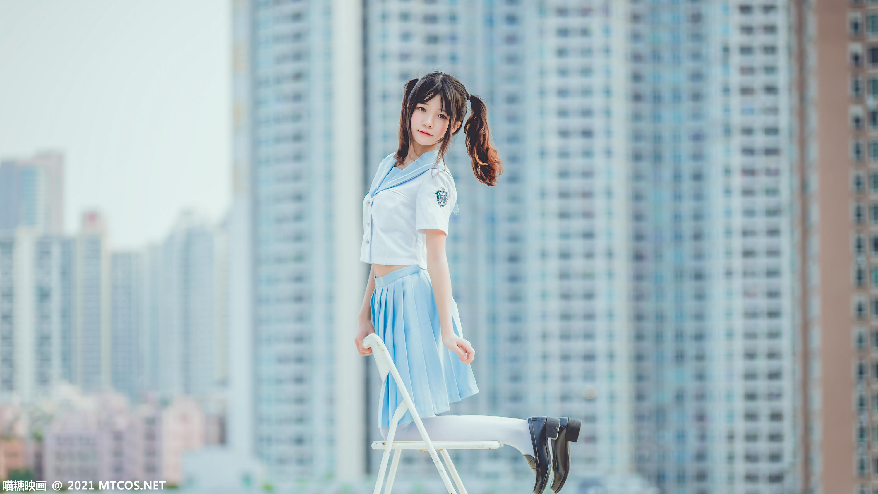 [喵糖映画] VOL.374 女子高生[20P／250MB]_第1集