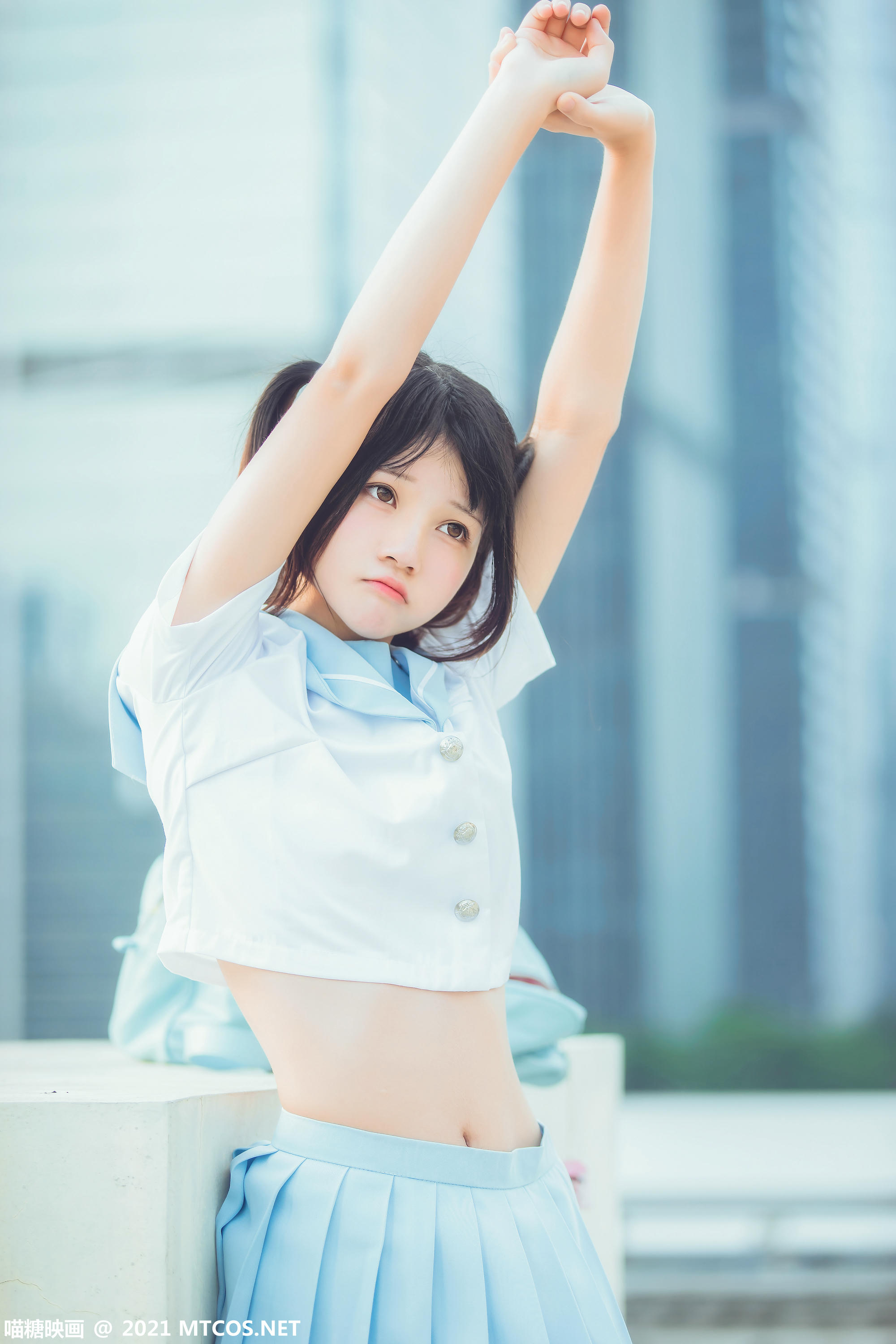 [喵糖映画] VOL.374 女子高生[20P／250MB]_第1集