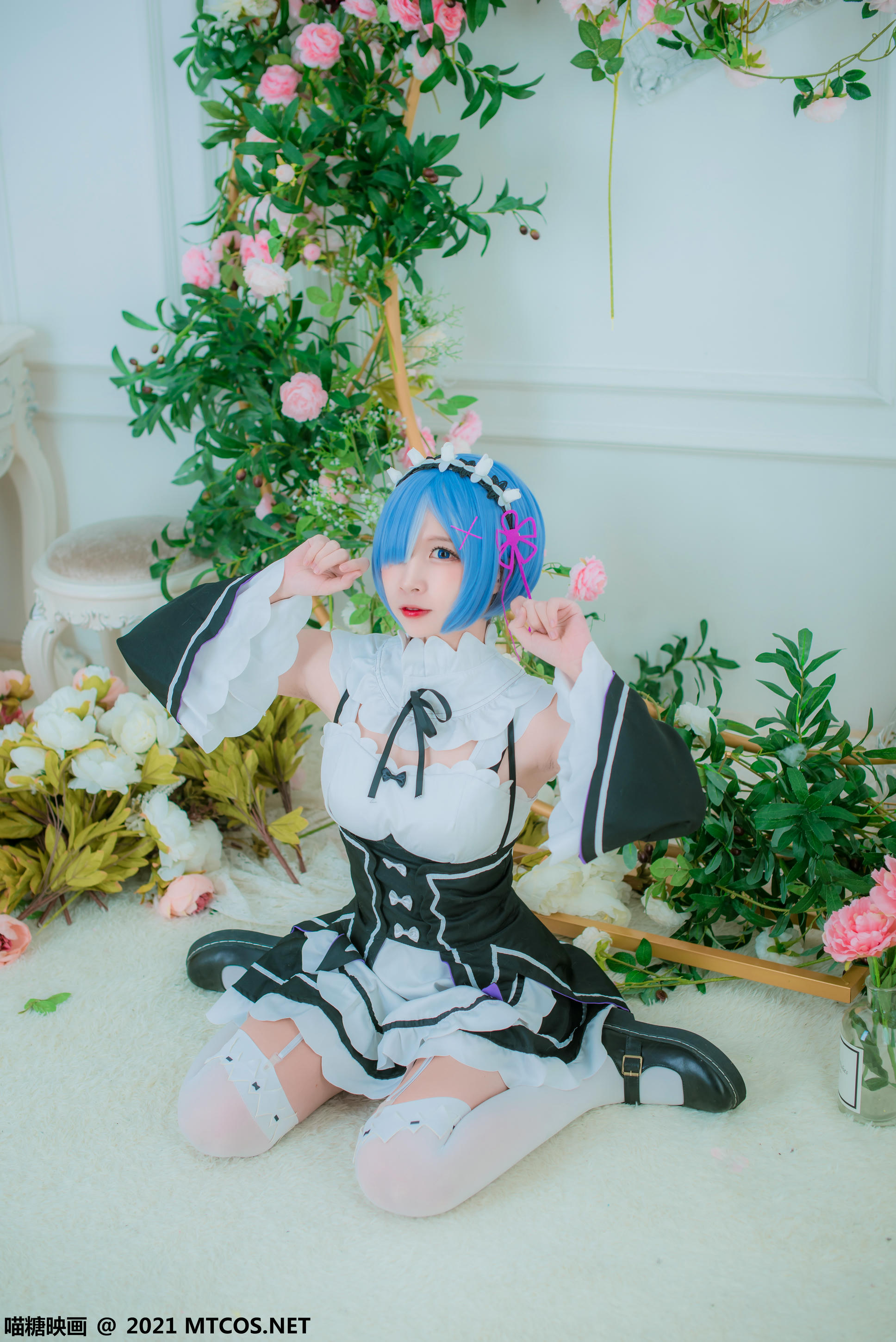 [喵糖映画] VOL.377 雷姆女仆[30P／335MB]_第2集