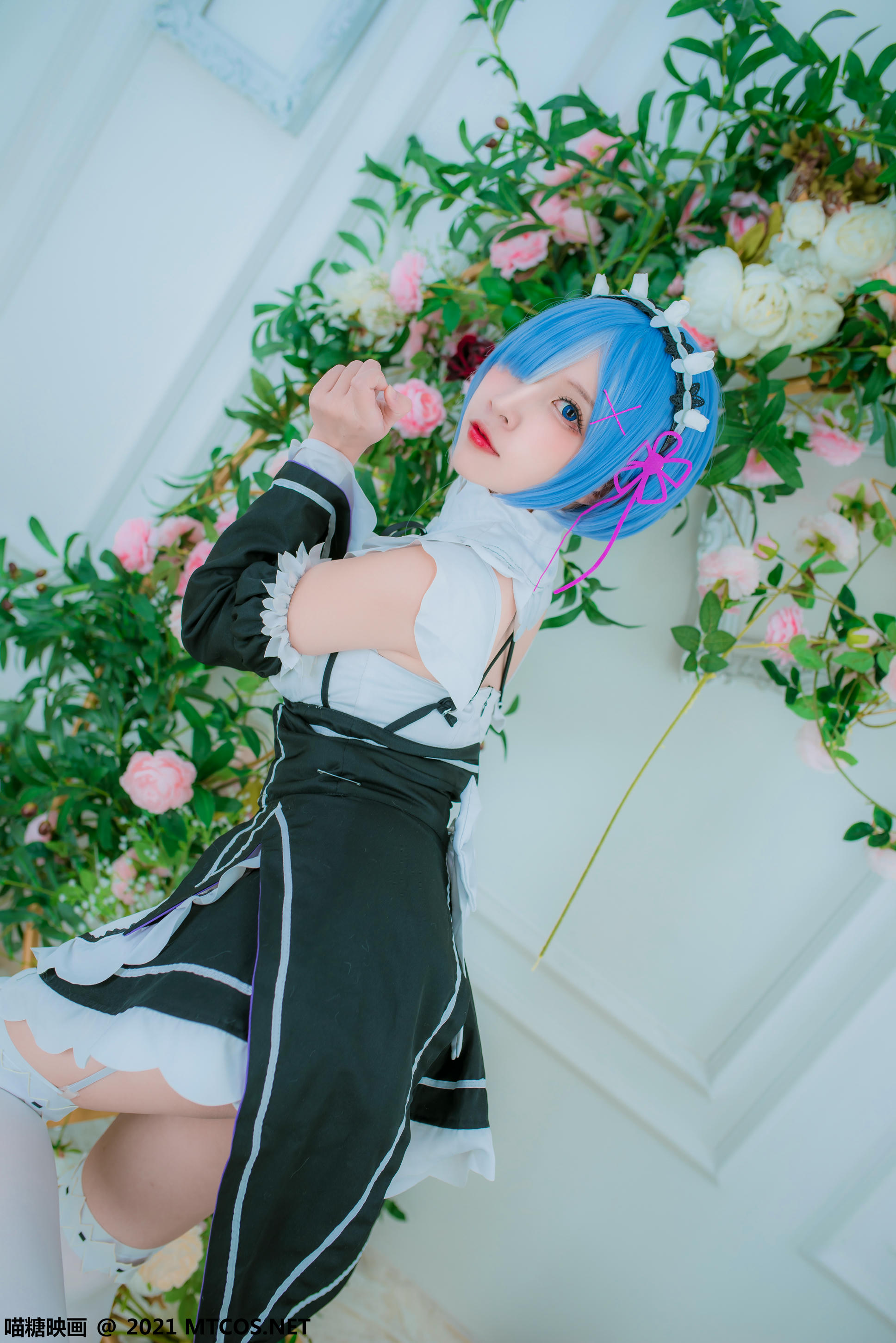 [喵糖映画] VOL.377 雷姆女仆[30P／335MB]_第2集