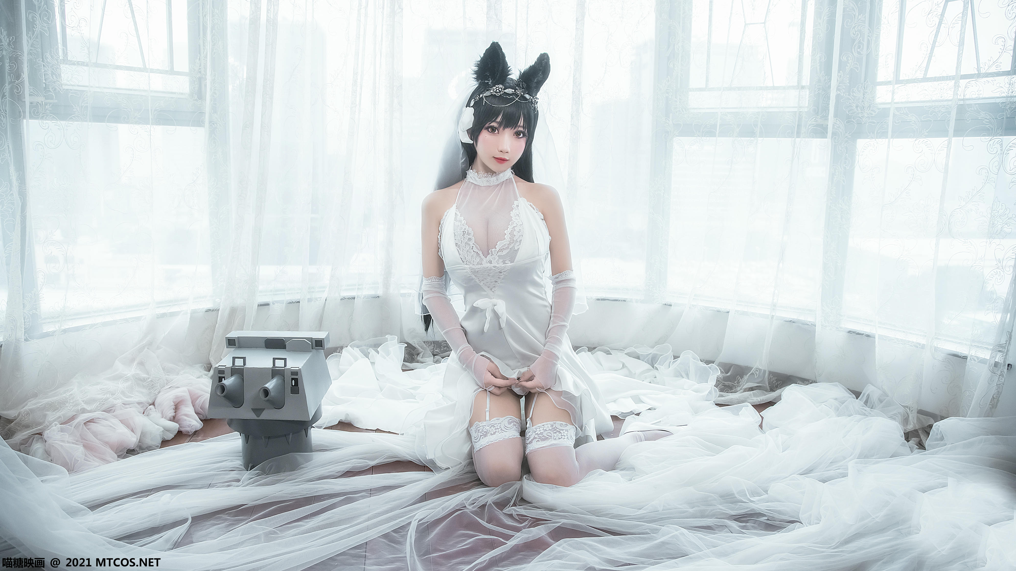 [喵糖映画] VOL.381 花嫁[23P／675MB]_第1集