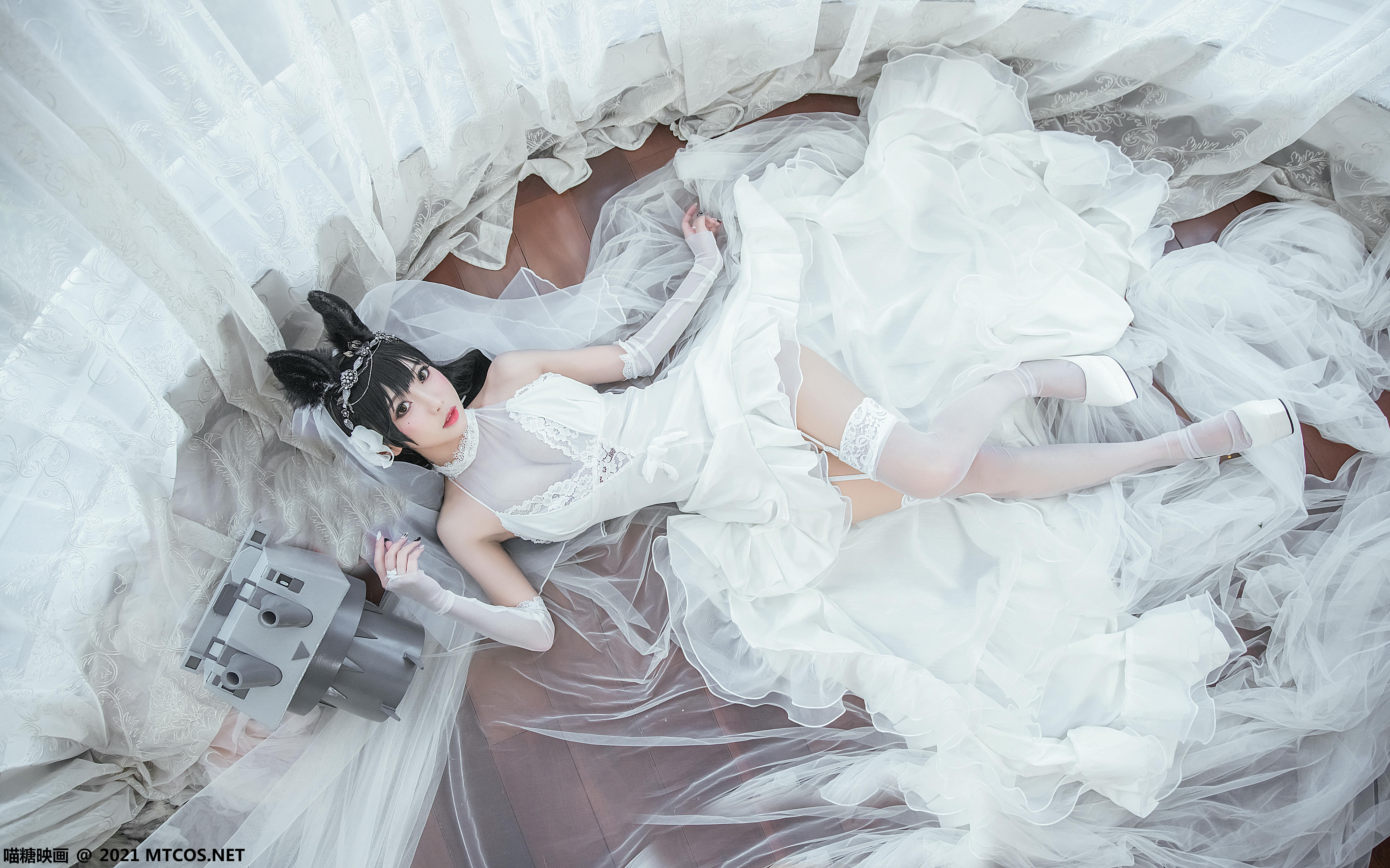 [喵糖映画] VOL.381 花嫁[23P／675MB]_第1集