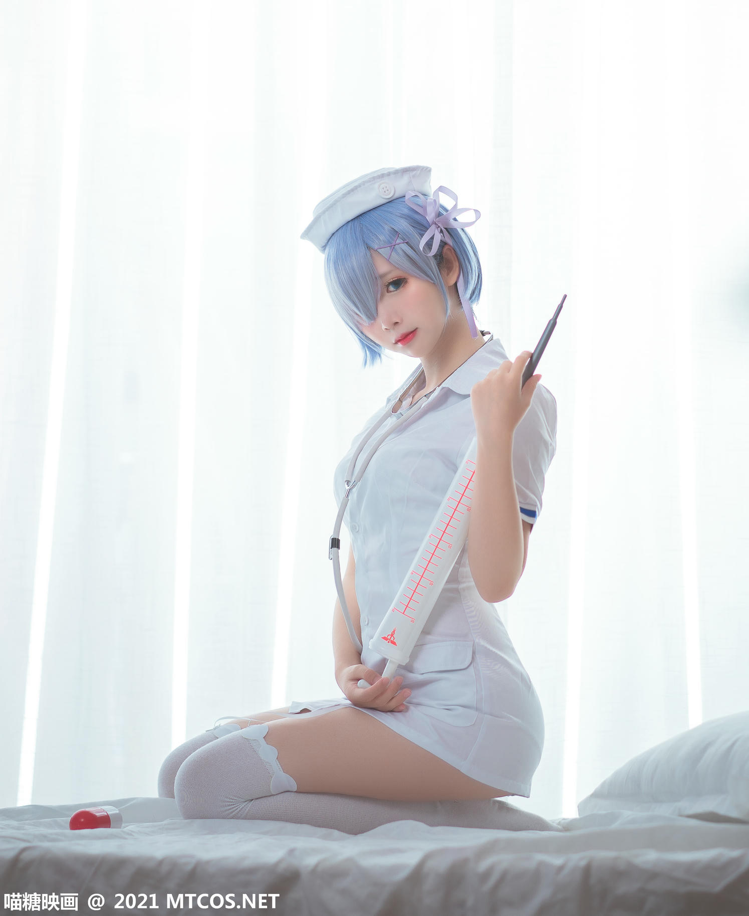 [喵糖映画] VOL.387 雷姆护士[20P／242MB]_第1集