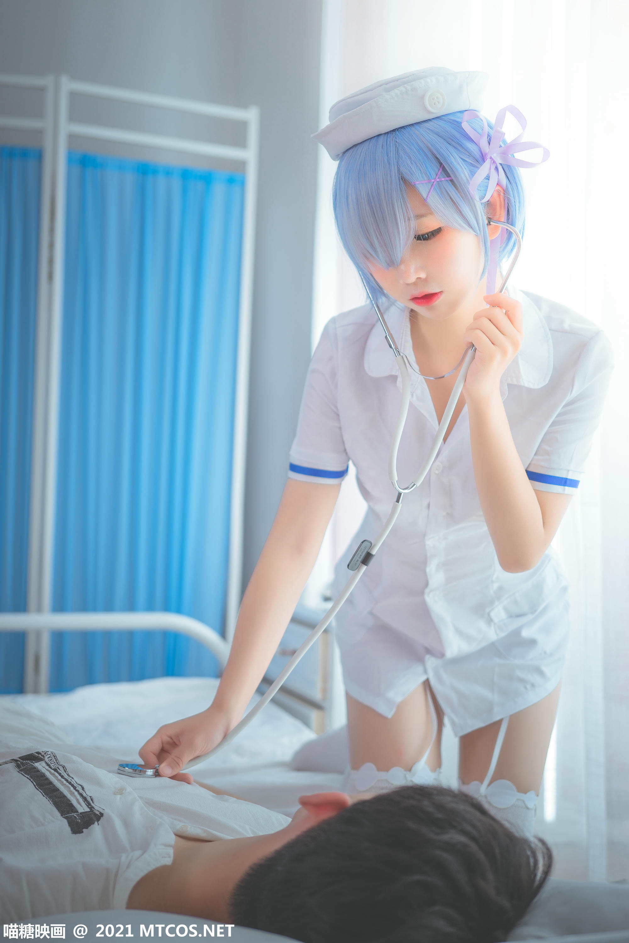 [喵糖映画] VOL.387 雷姆护士[20P／242MB]_第1集