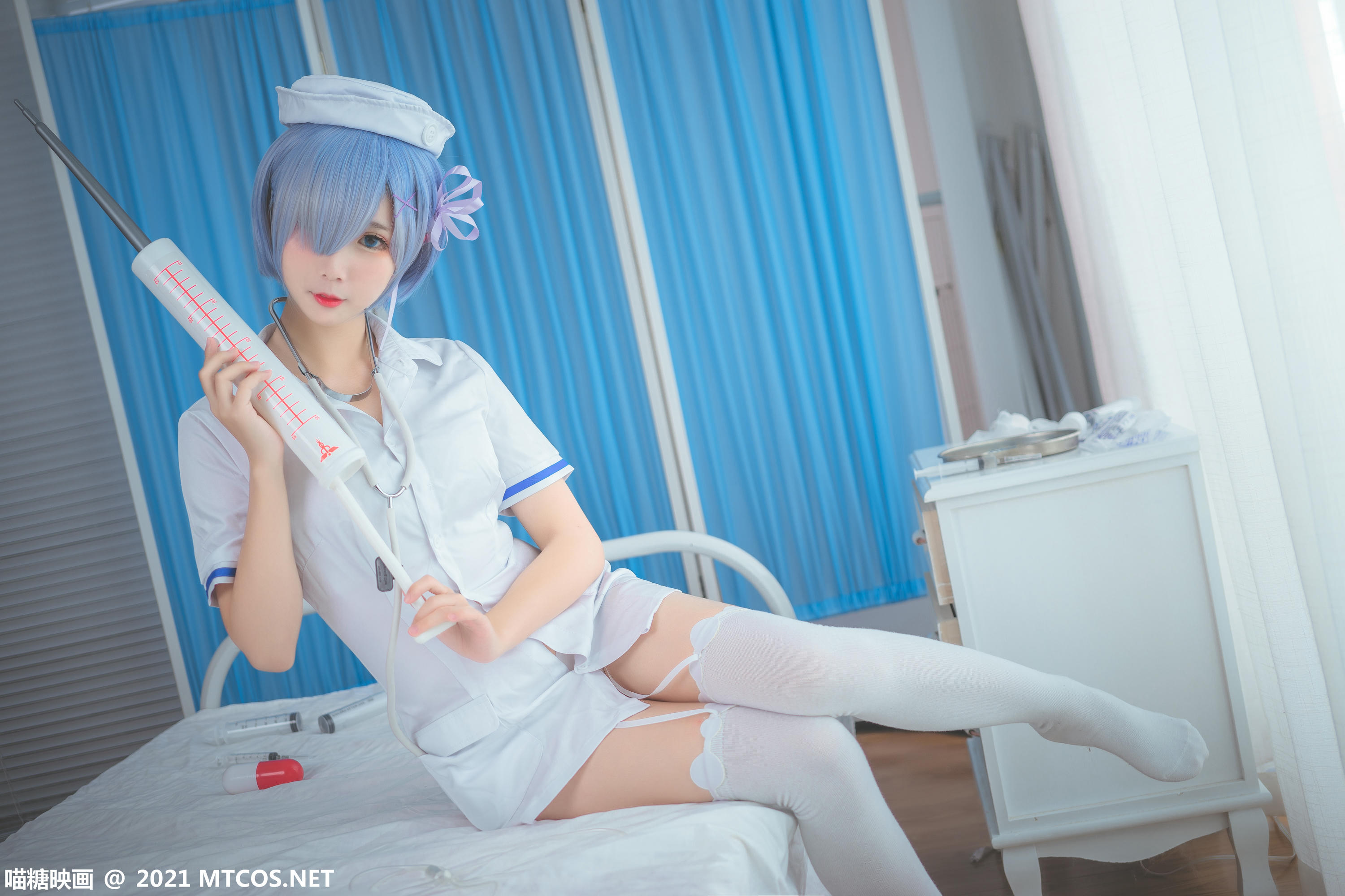 [喵糖映画] VOL.387 雷姆护士[20P／242MB]_第1集