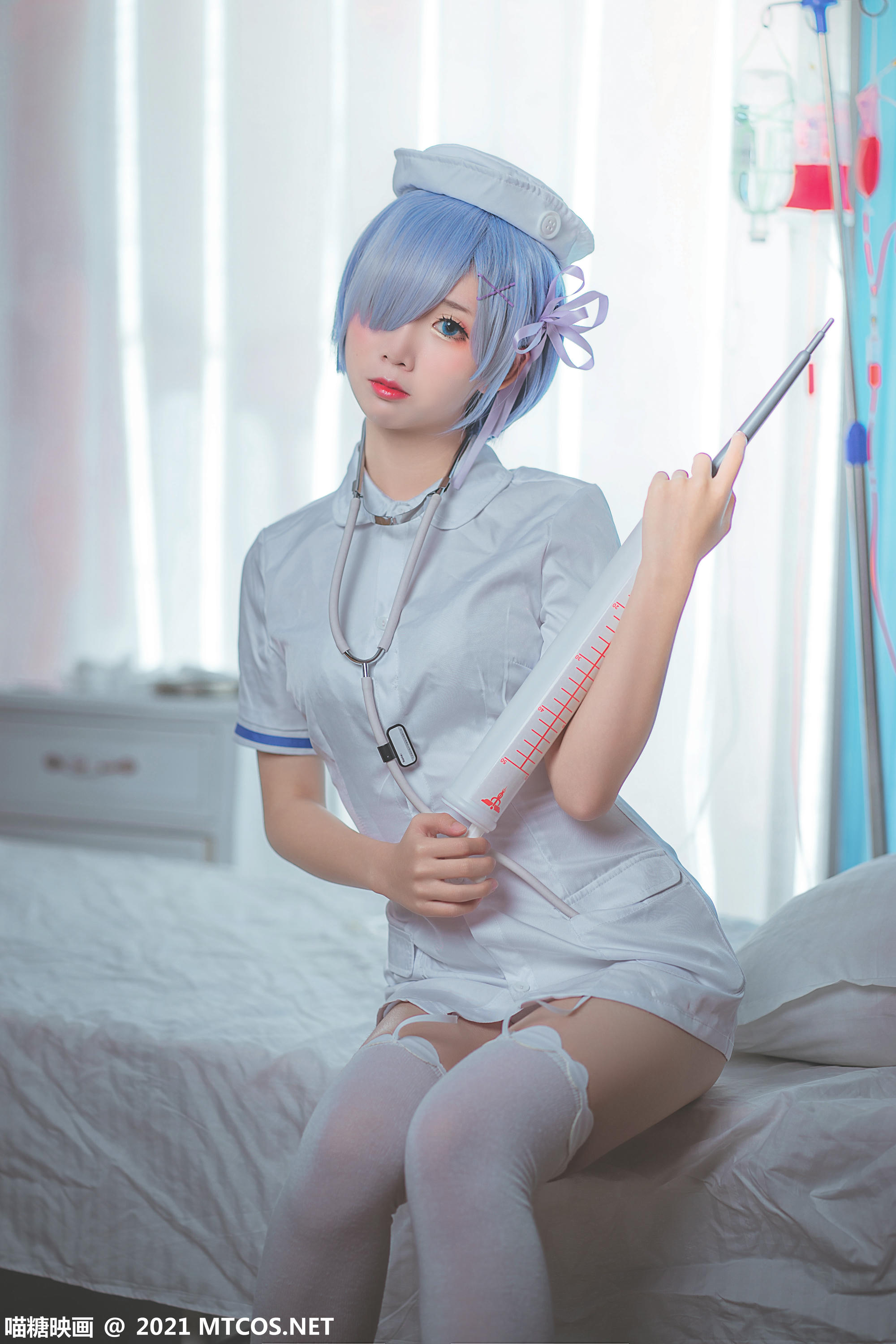 [喵糖映画] VOL.387 雷姆护士[20P／242MB]_第1集