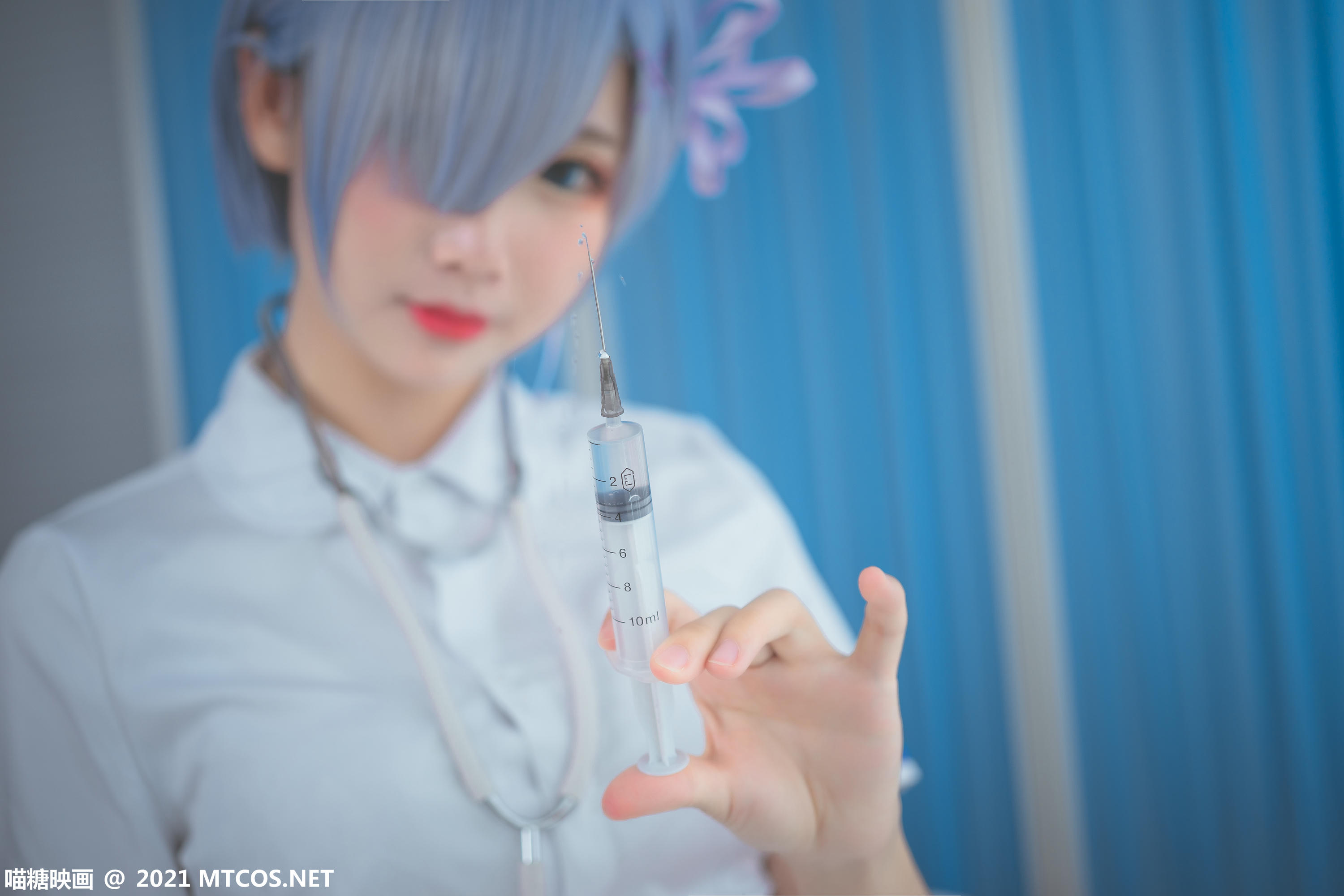 [喵糖映画] VOL.387 雷姆护士[20P／242MB]_第1集