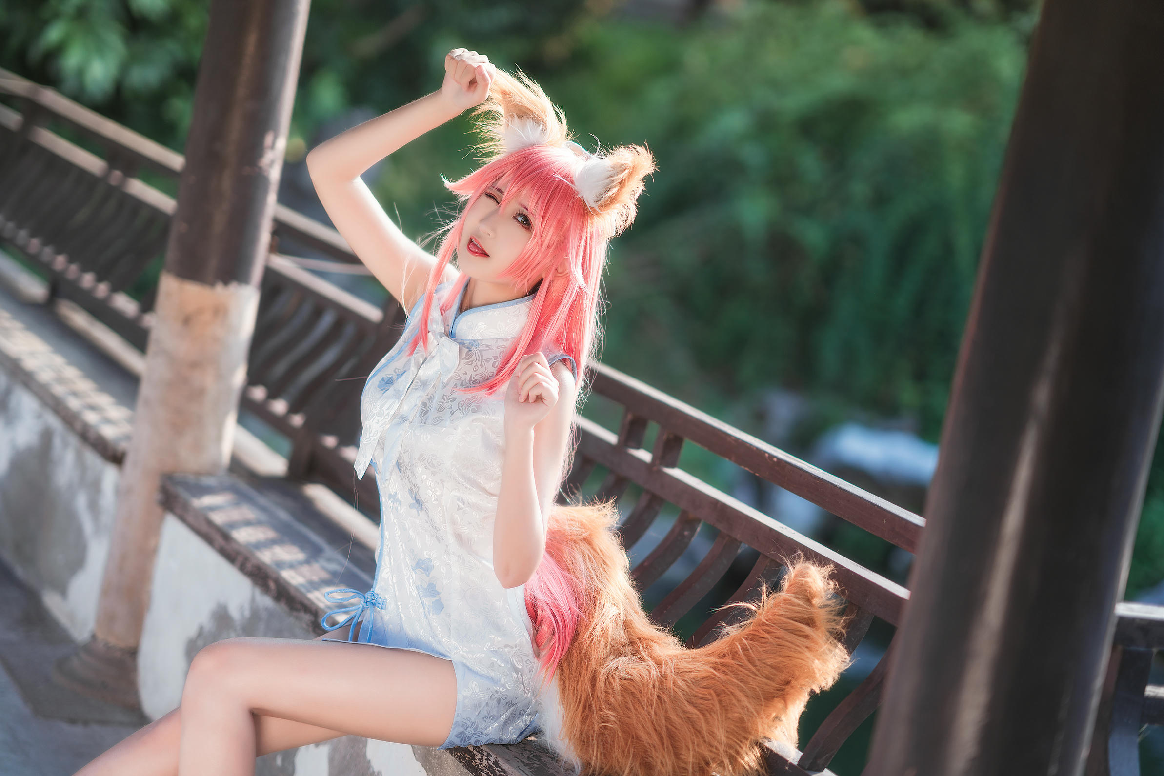 [喵糖映画] VOL.391 旗袍小狐狸[40P／347MB]_第1集