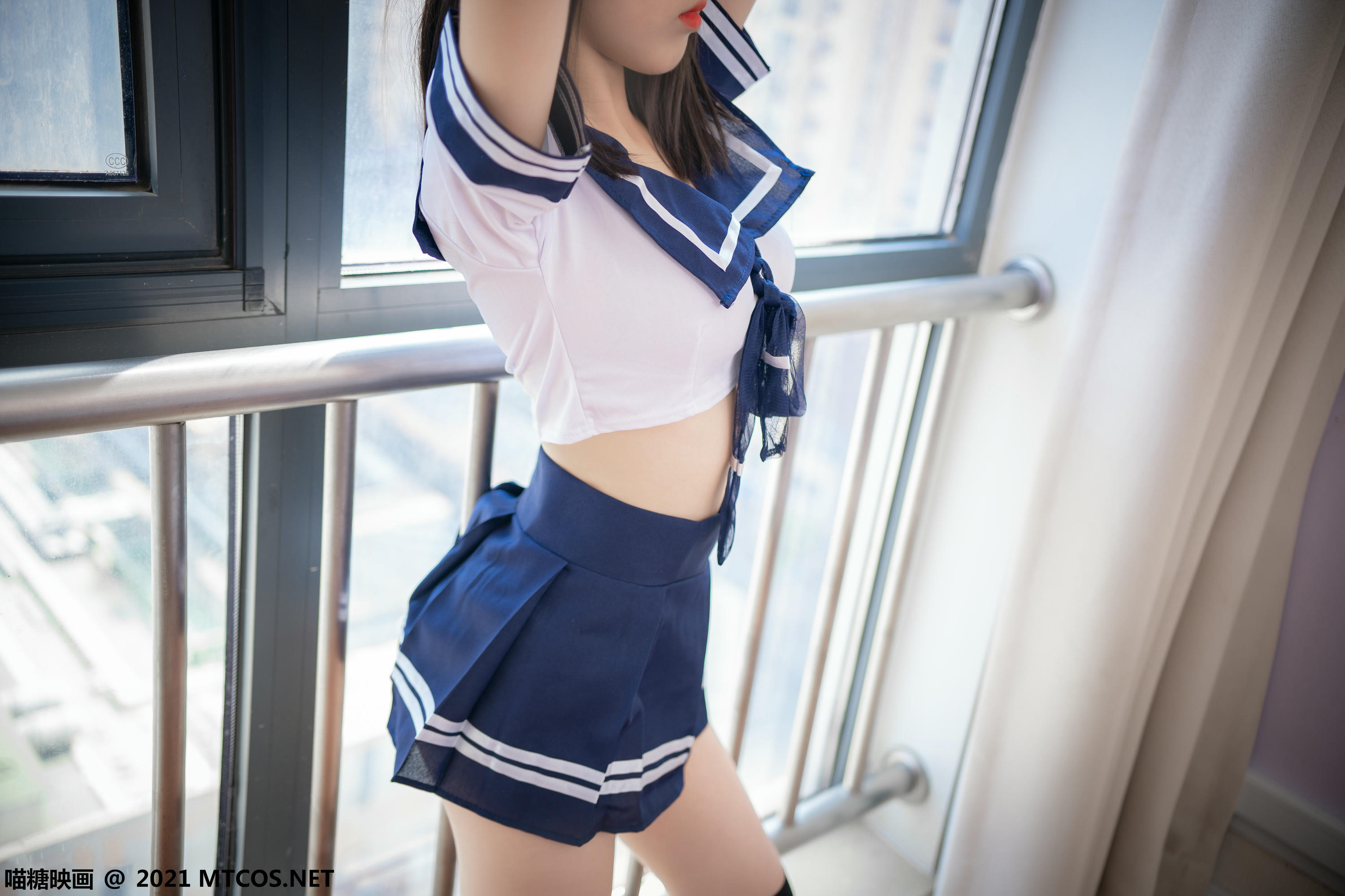 [喵糖映画] VOL.392 水手裙学妹[21P／178MB]_第1集