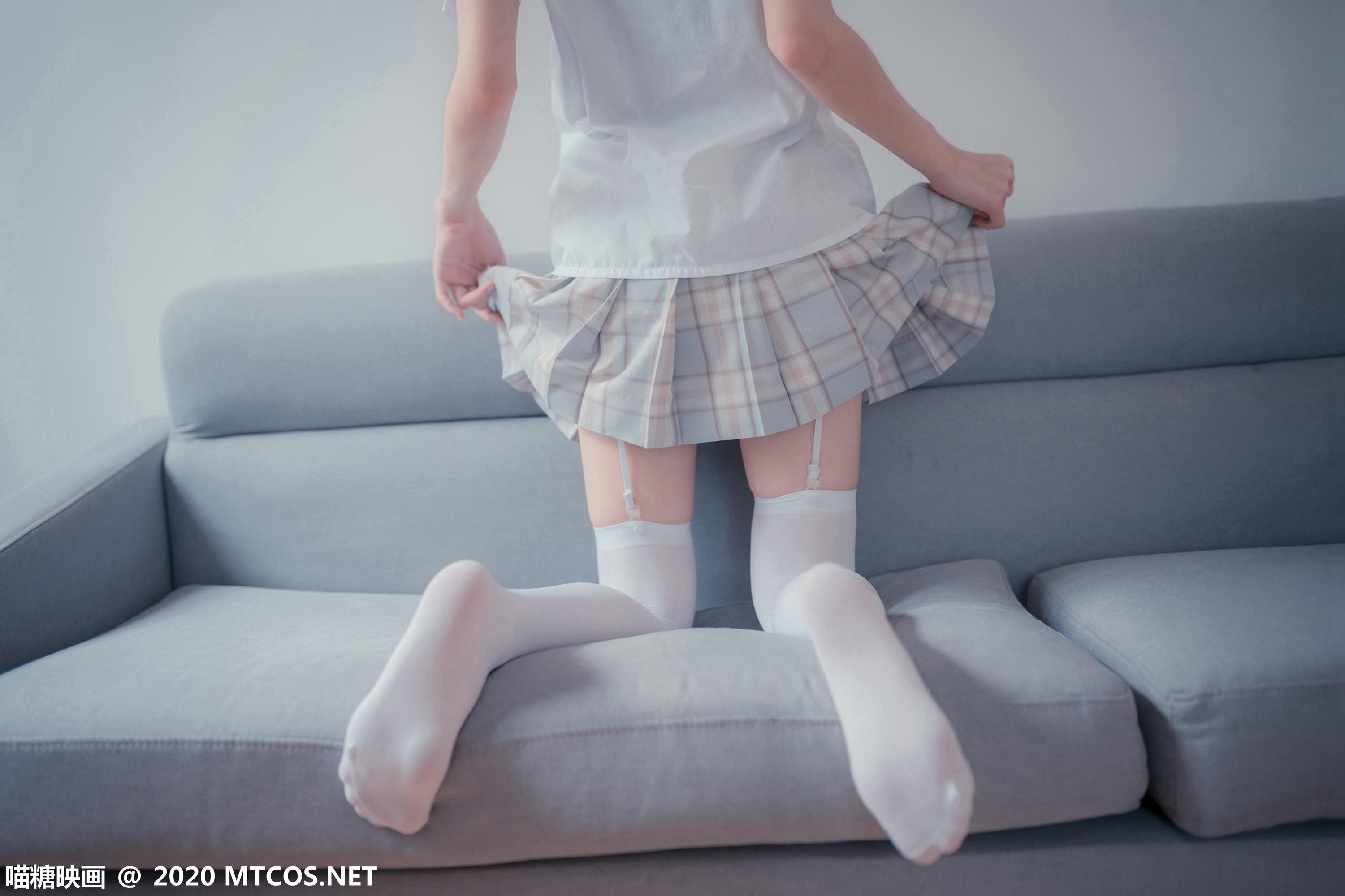 [喵糖映画] JKL.019 猫耳JK制服[45P／297MB]_第1集