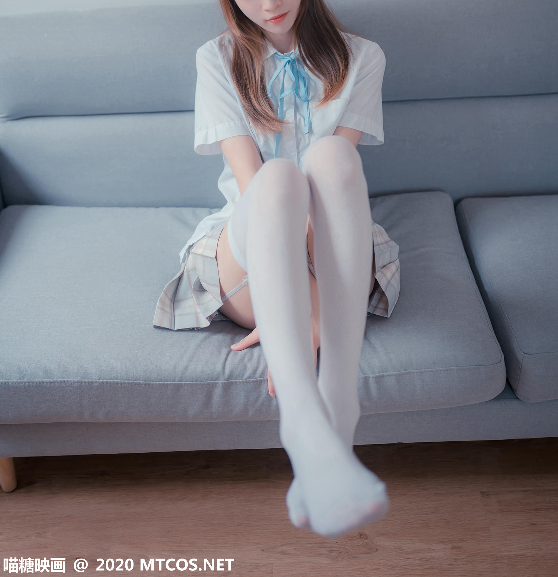 [喵糖映画] JKL.019 猫耳JK制服[45P／297MB]_第1集