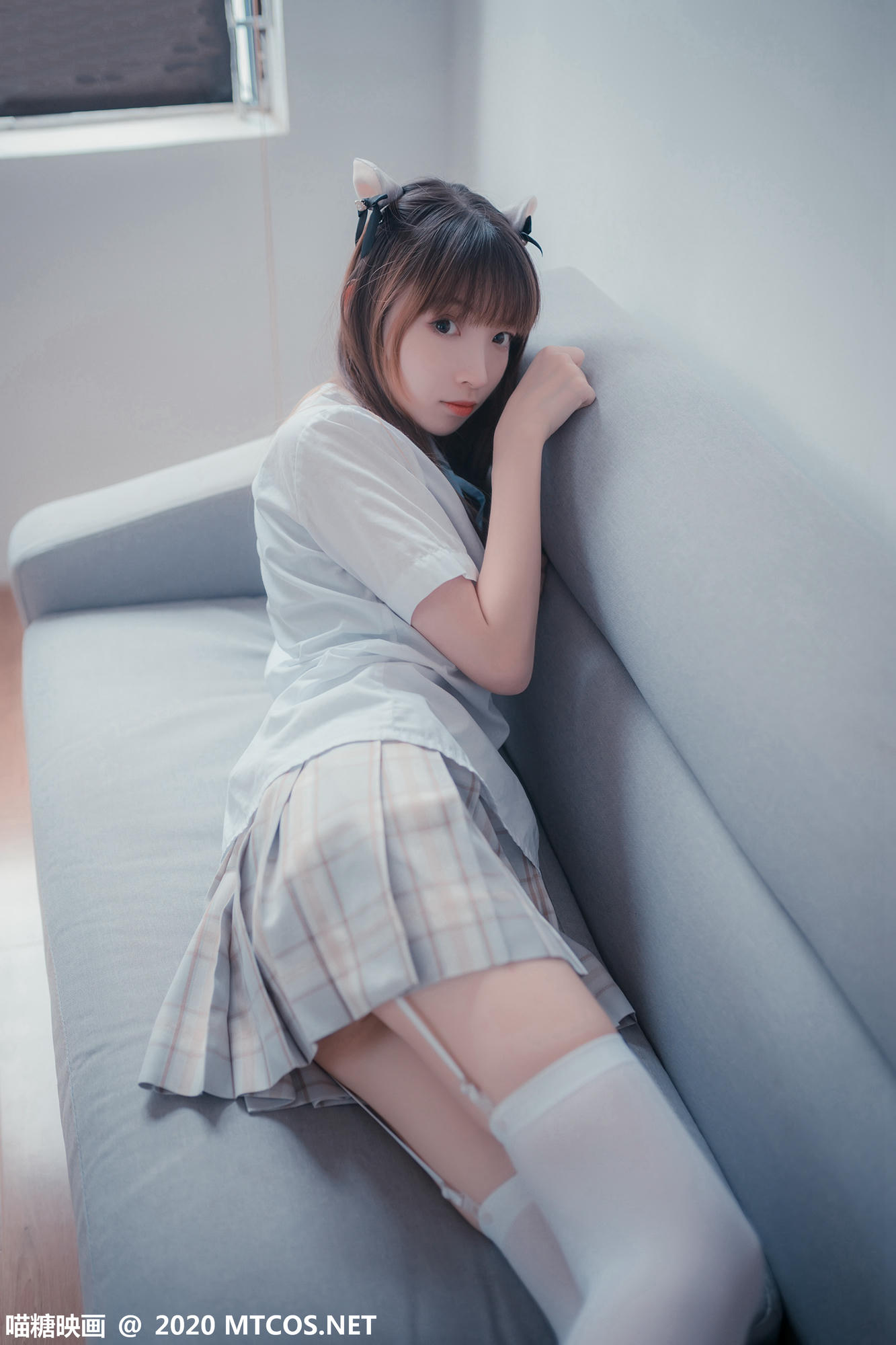 [喵糖映画] JKL.019 猫耳JK制服[45P／297MB]_第1集