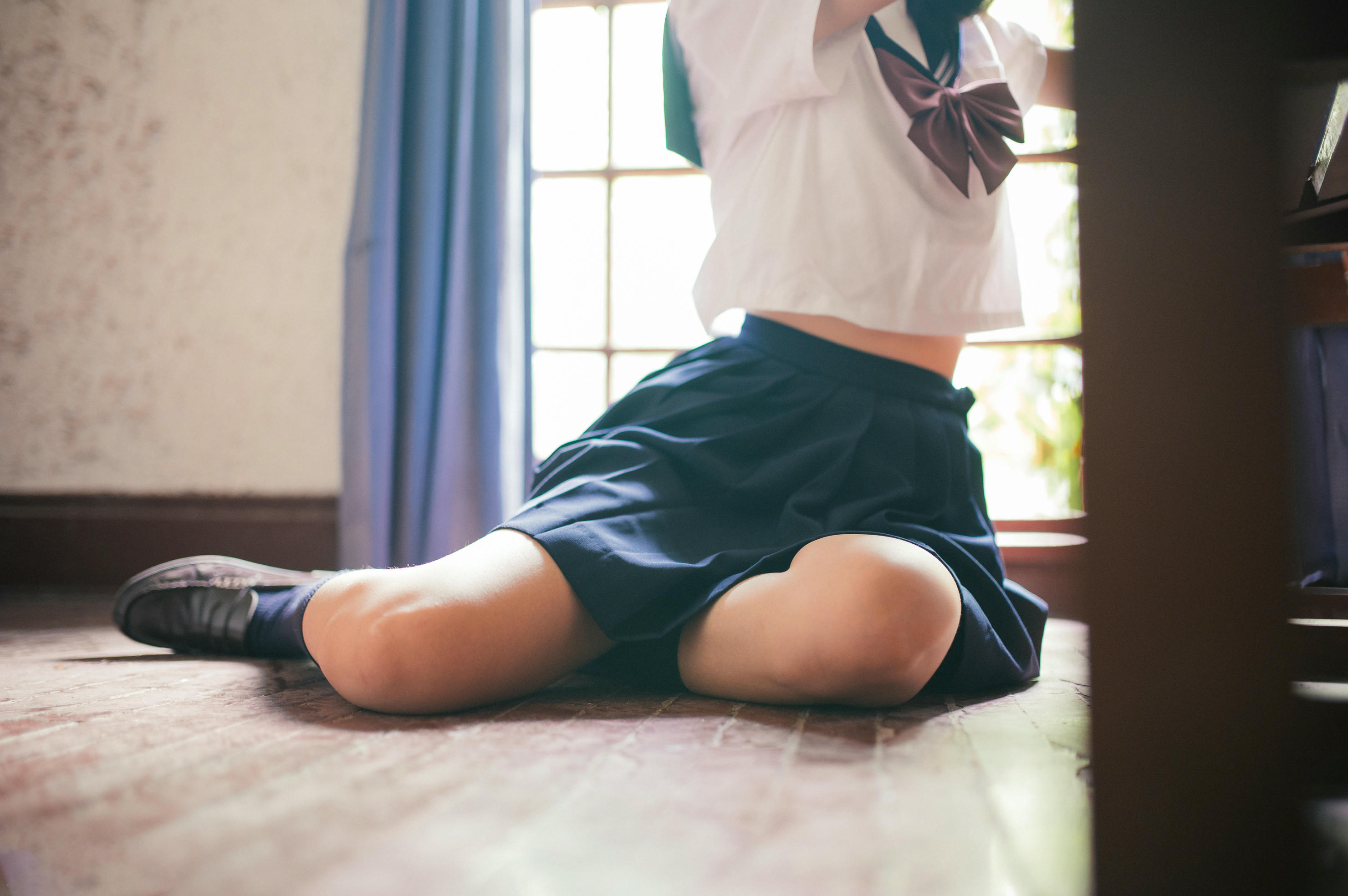 [喵糖映画] VOL.397 课室学妹[22P／148MB]_第1集