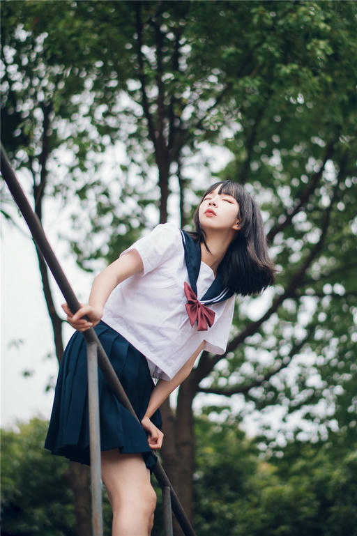 [喵糖映画] VOL.397 课室学妹[22P／148MB]_第1集