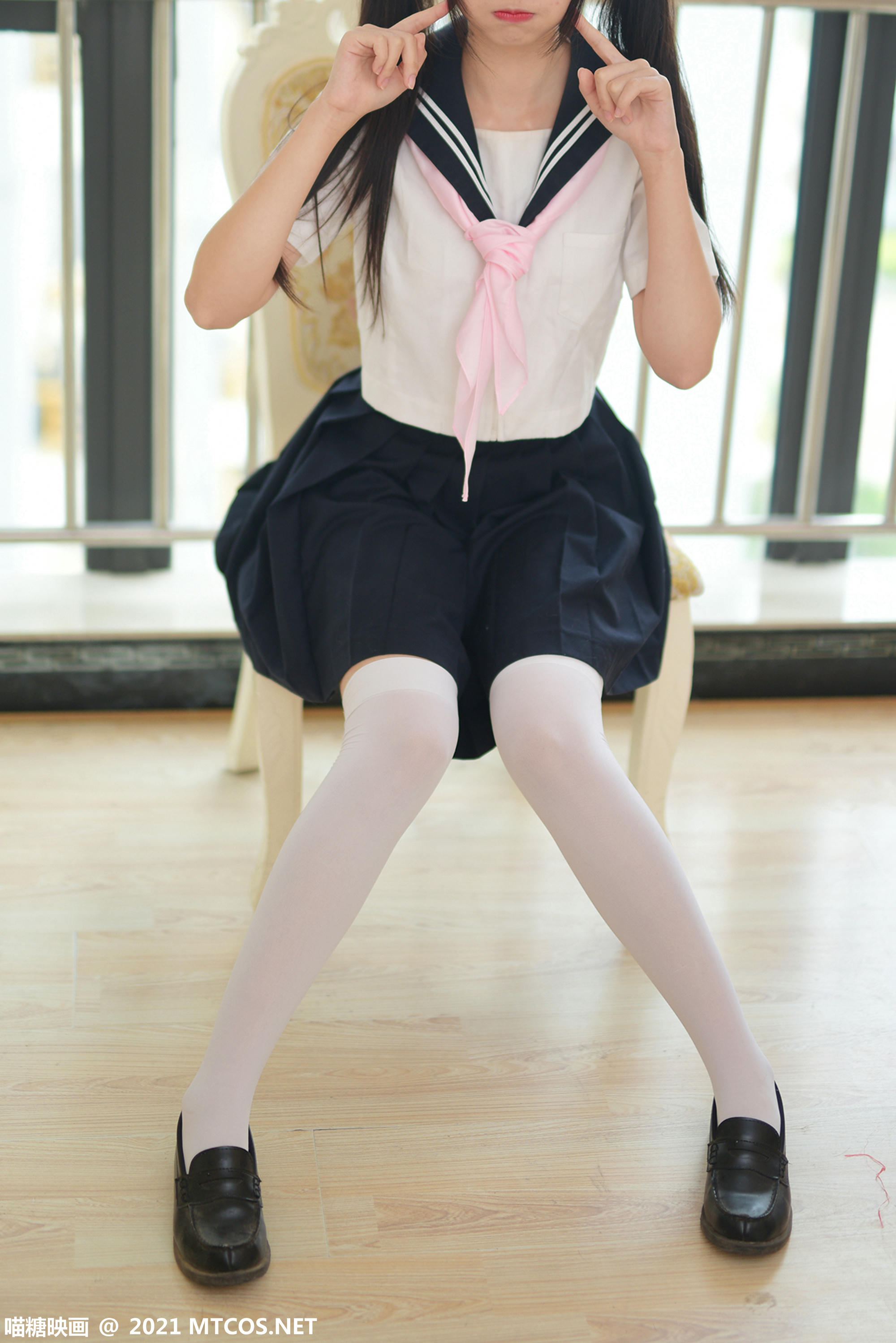 [喵糖映画] VOL.402 JK学妹[47P／546MB]_第1集