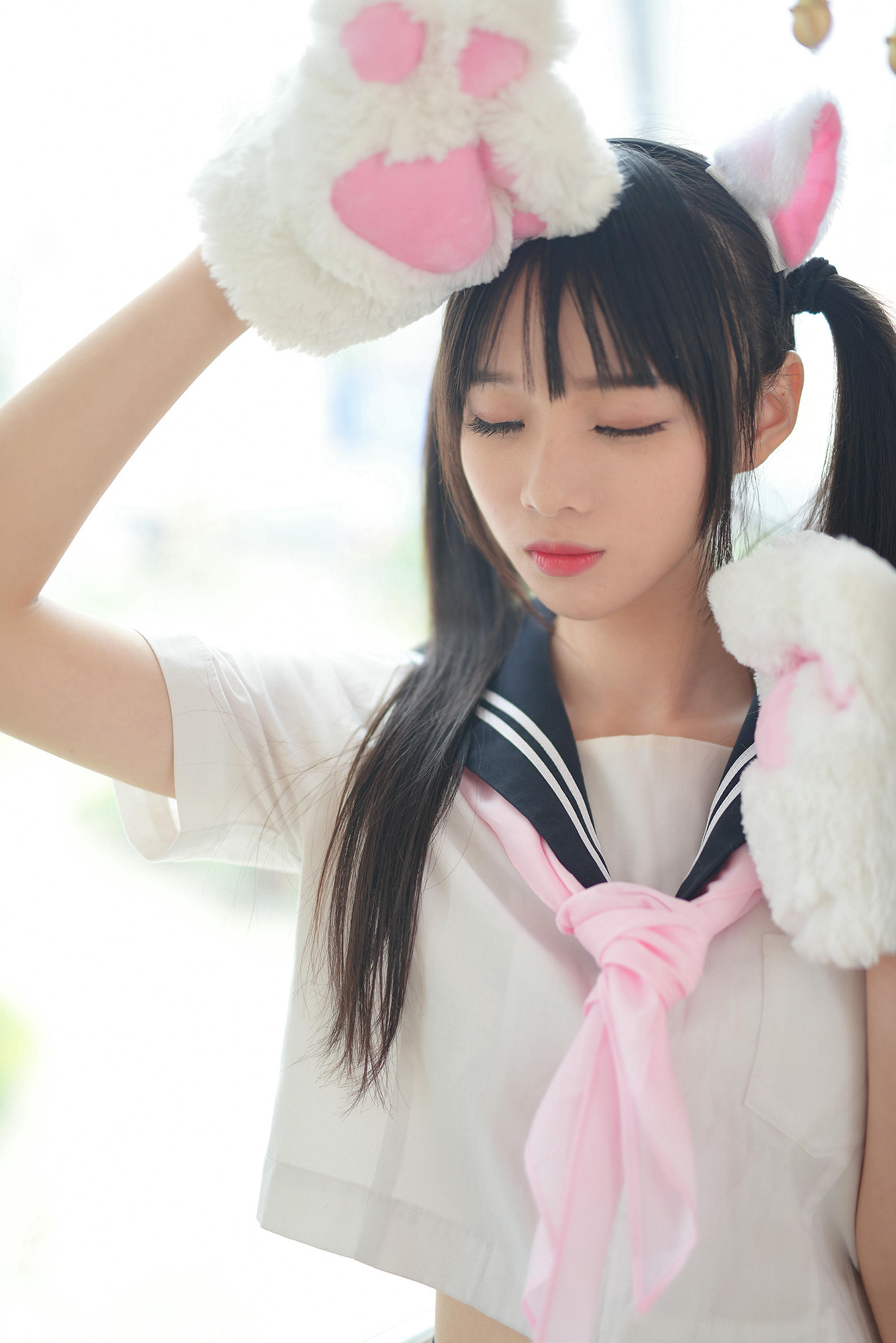 [喵糖映画] VOL.402 JK学妹[47P／546MB]_第2集