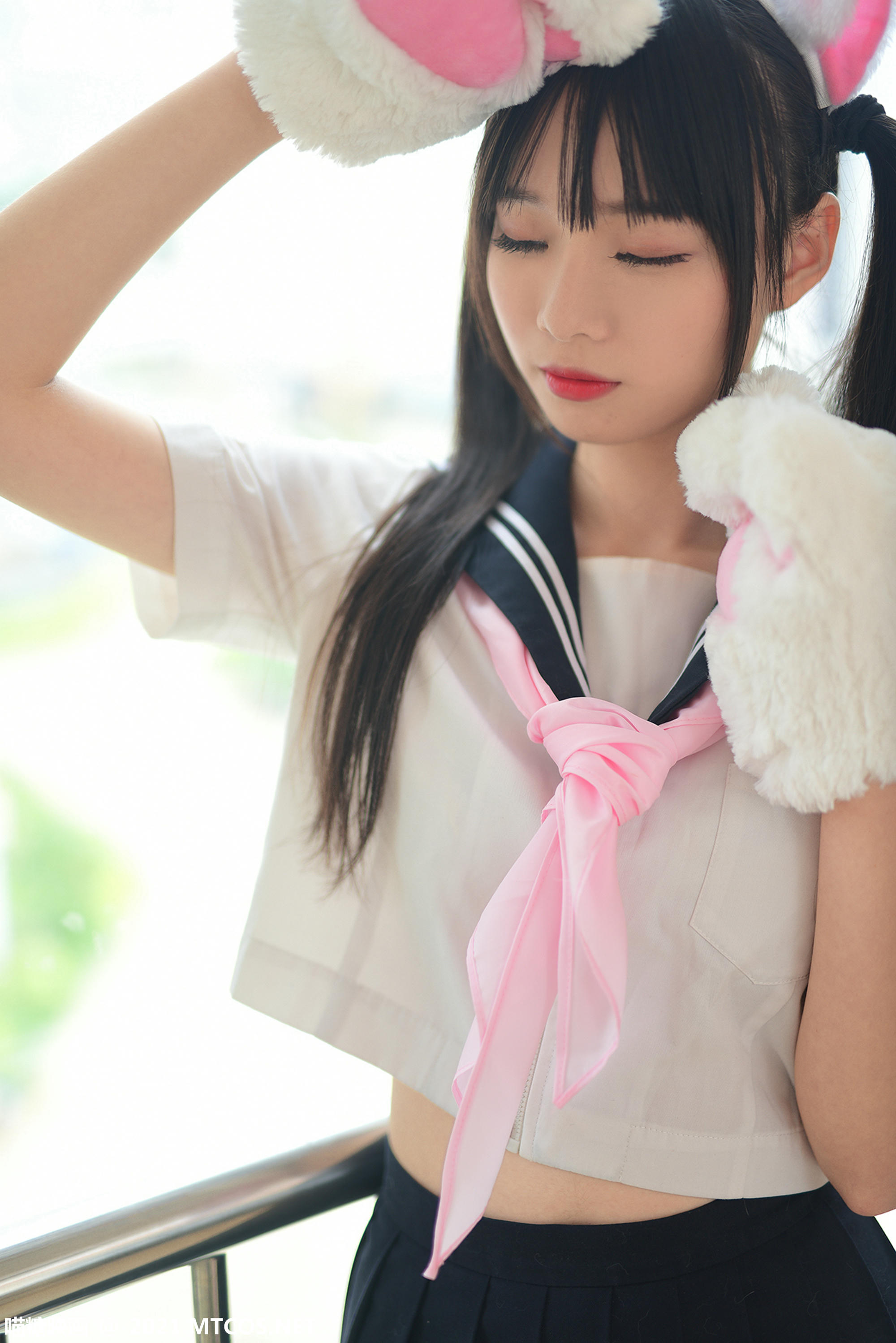 [喵糖映画] VOL.402 JK学妹[47P／546MB]_第2集