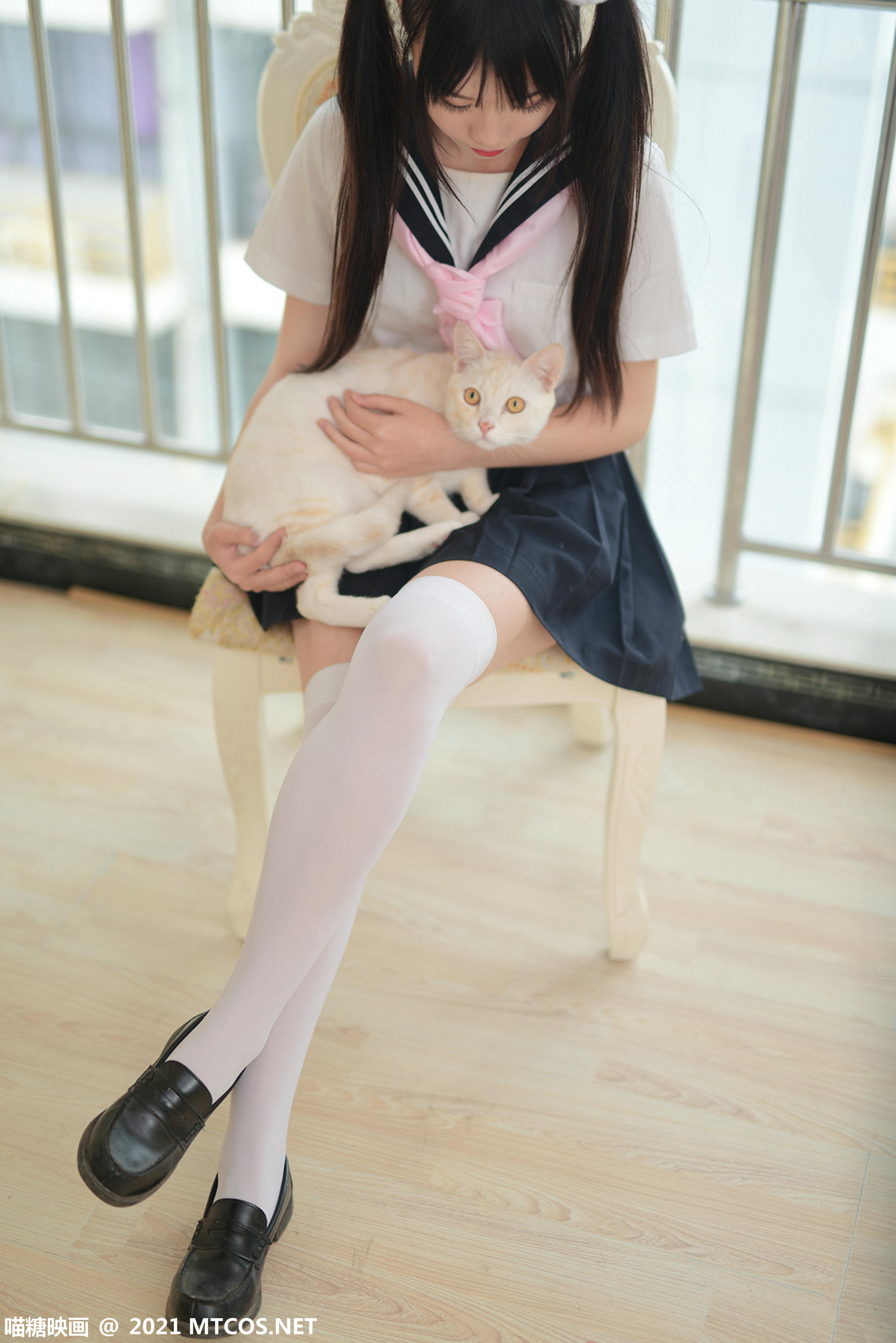 [喵糖映画] VOL.402 JK学妹[47P／546MB]_第2集