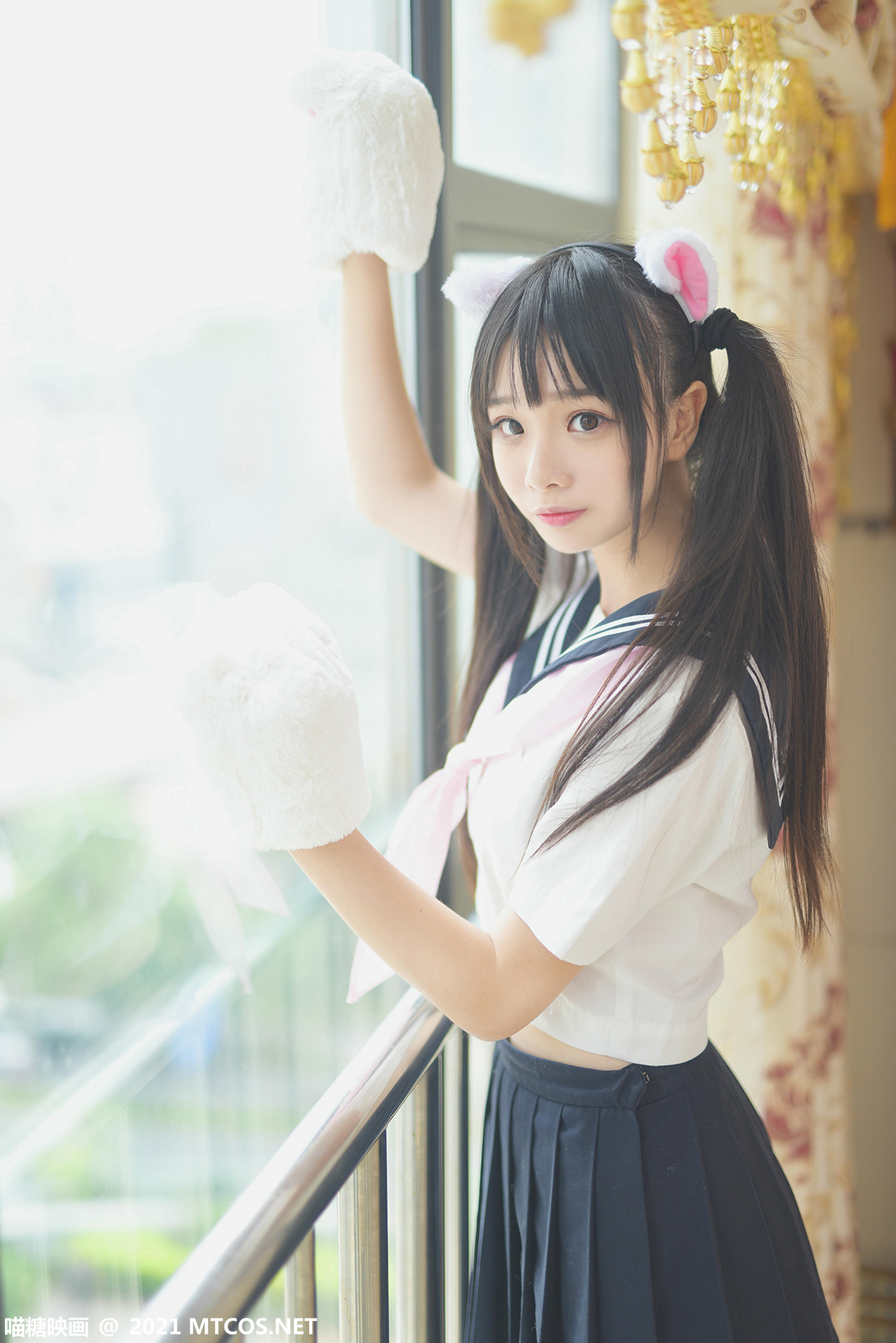 [喵糖映画] VOL.402 JK学妹[47P／546MB]_第2集