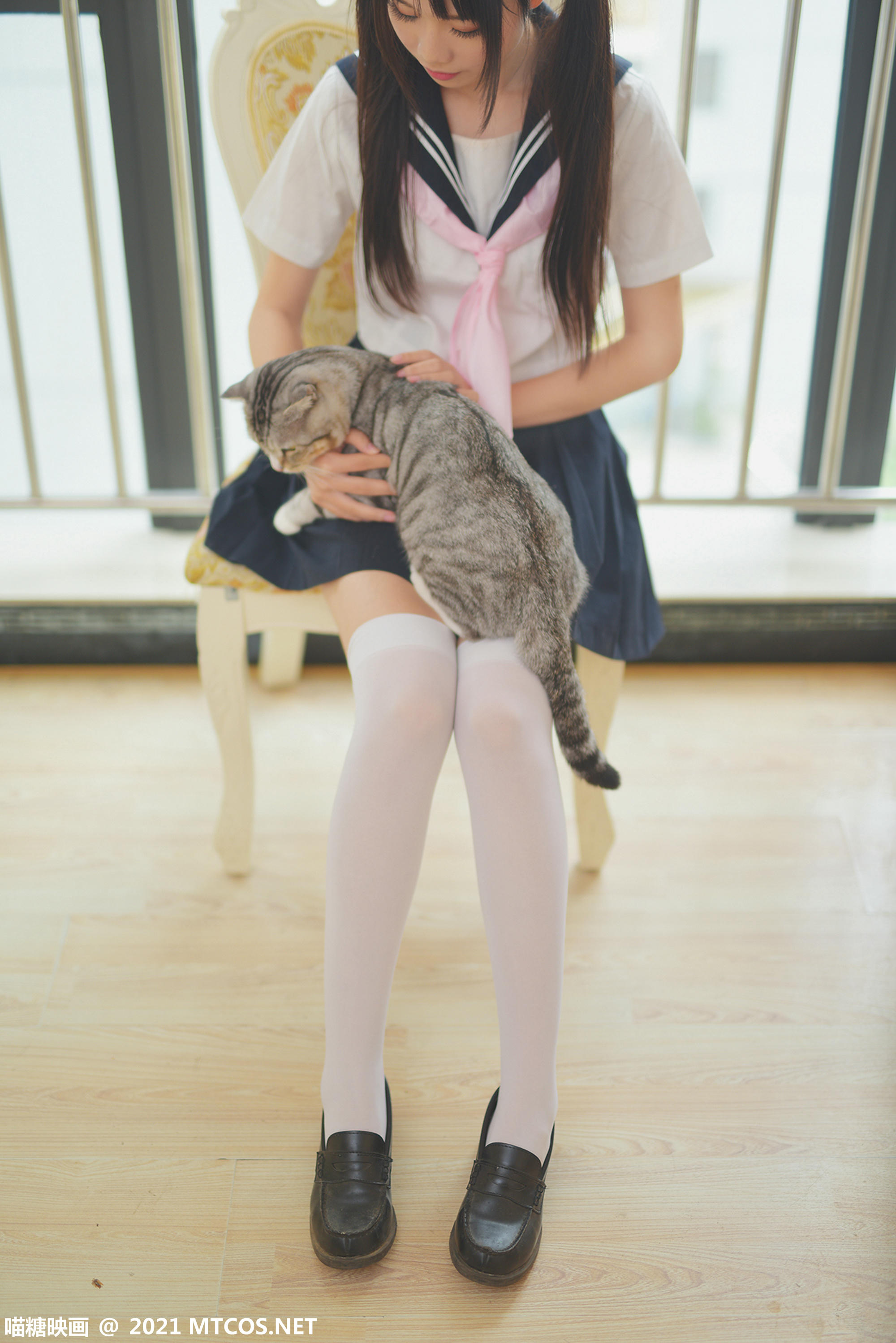 [喵糖映画] VOL.402 JK学妹[47P／546MB]_第2集