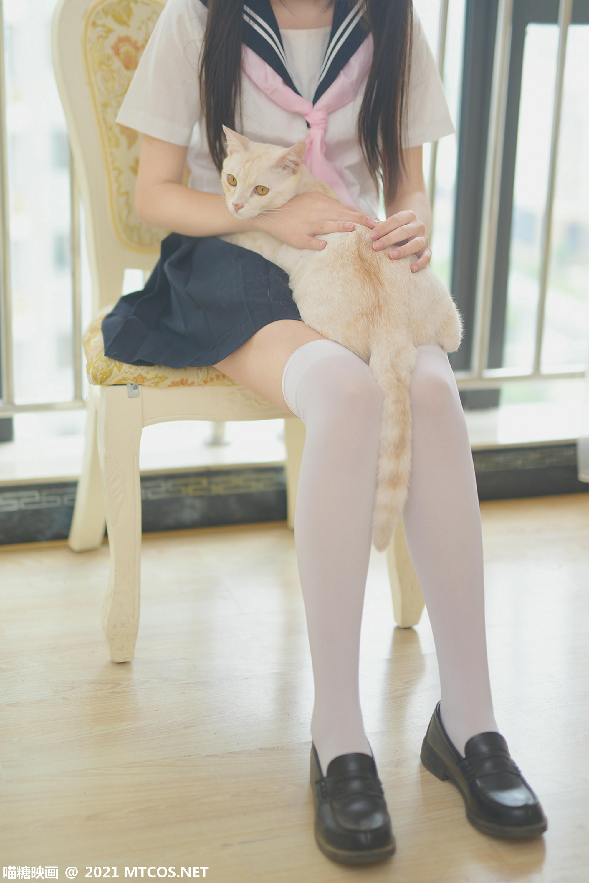 [喵糖映画] VOL.402 JK学妹[47P／546MB]_第2集