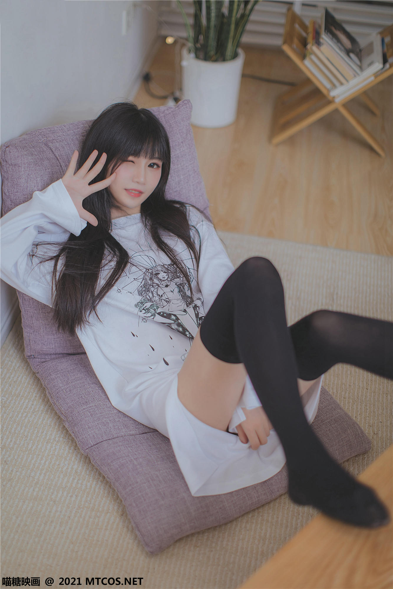 [喵糖映画] VOL.403 夏日白T[42P／298MB]_第1集