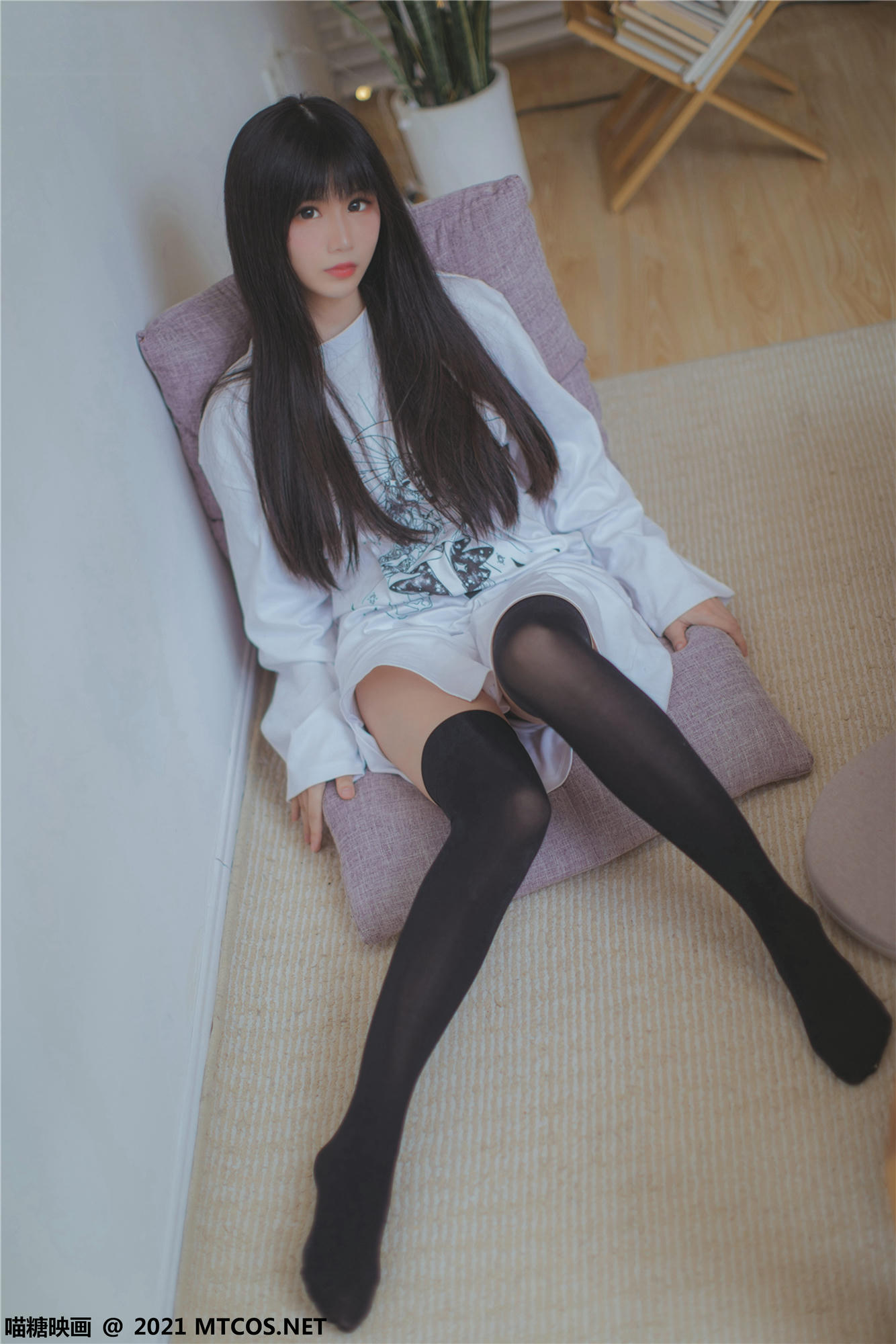 [喵糖映画] VOL.403 夏日白T[42P／298MB]_第1集