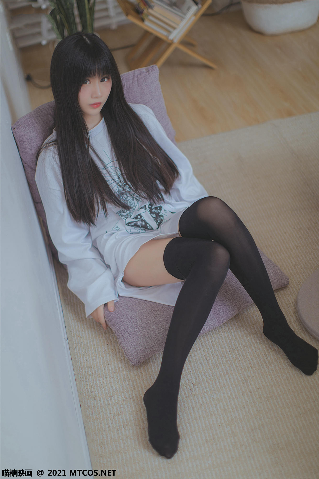 [喵糖映画] VOL.403 夏日白T[42P／298MB]_第1集