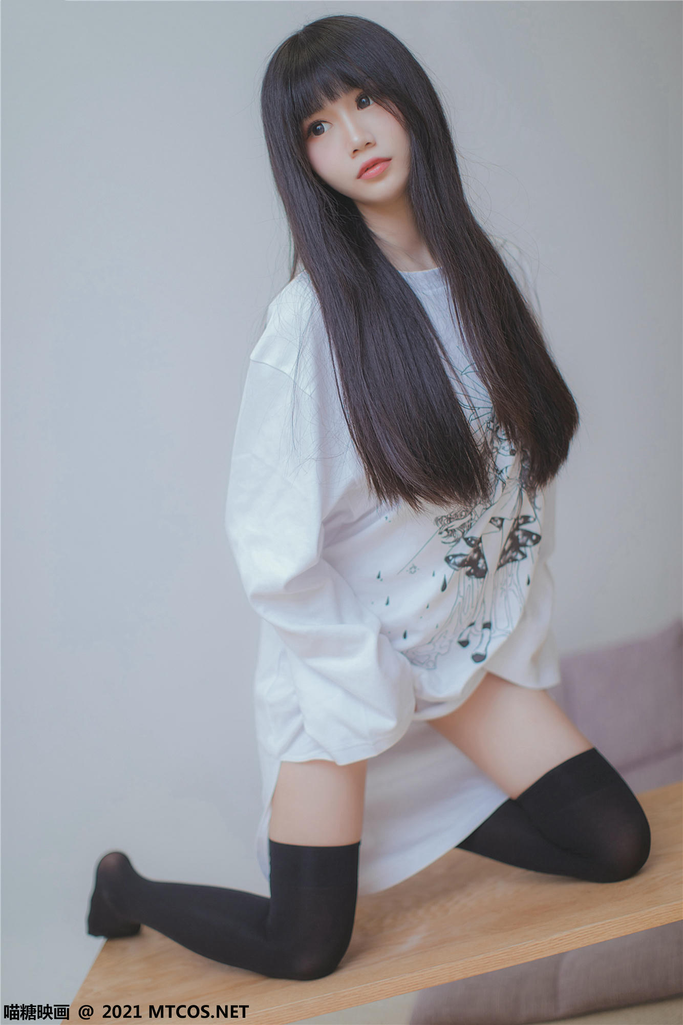 [喵糖映画] VOL.403 夏日白T[42P／298MB]_第1集