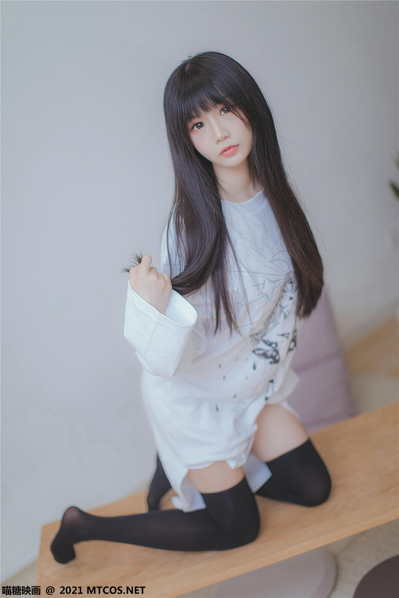 [喵糖映画] VOL.403 夏日白T[42P／298MB]_第2集