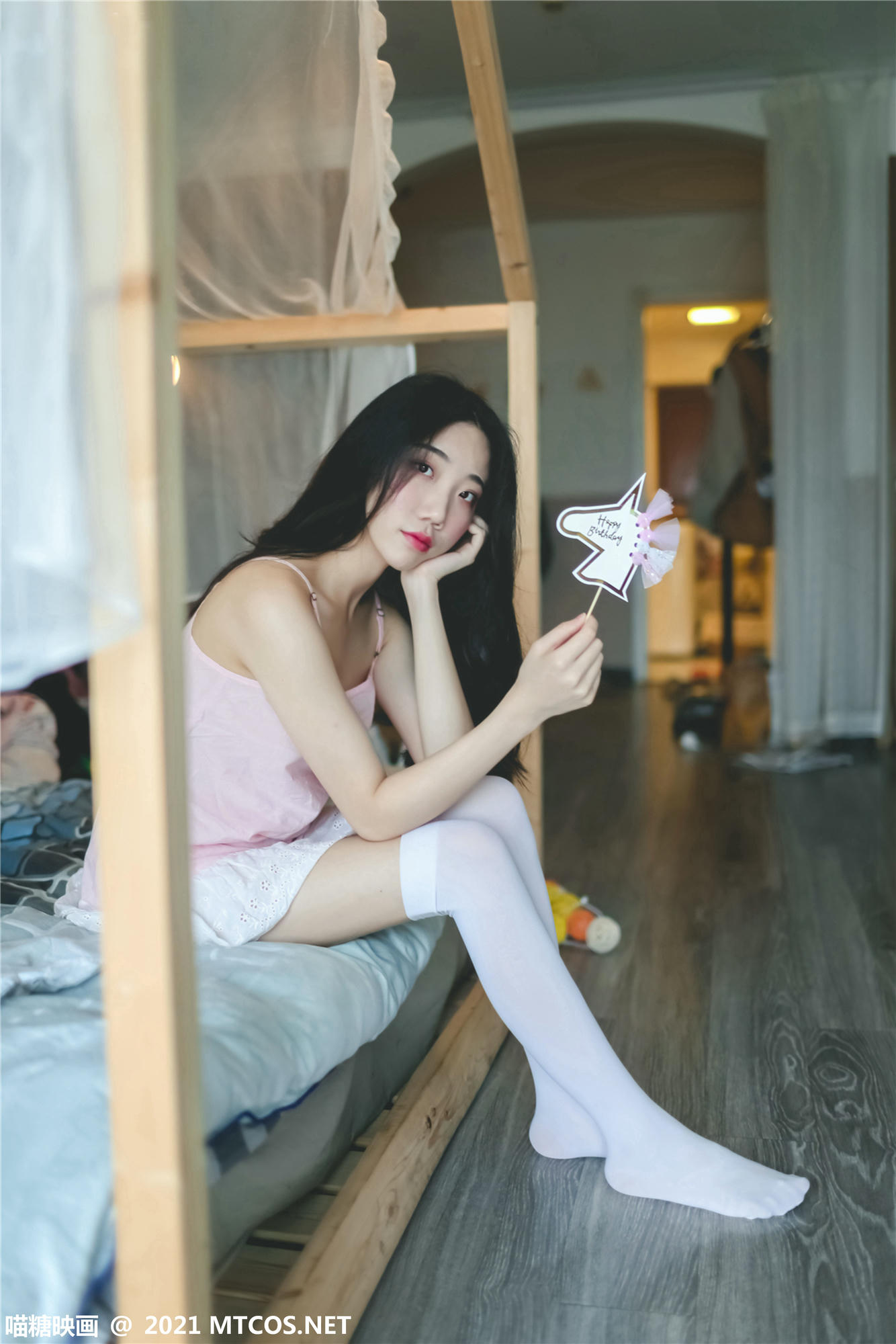 [喵糖映画] VOL.406 粉裙民宿[28P／163MB]_第1集