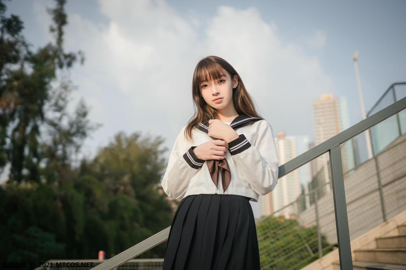 [喵糖映画] VOL.409 黄昏下的JK[33P／75.8MB]_第1集