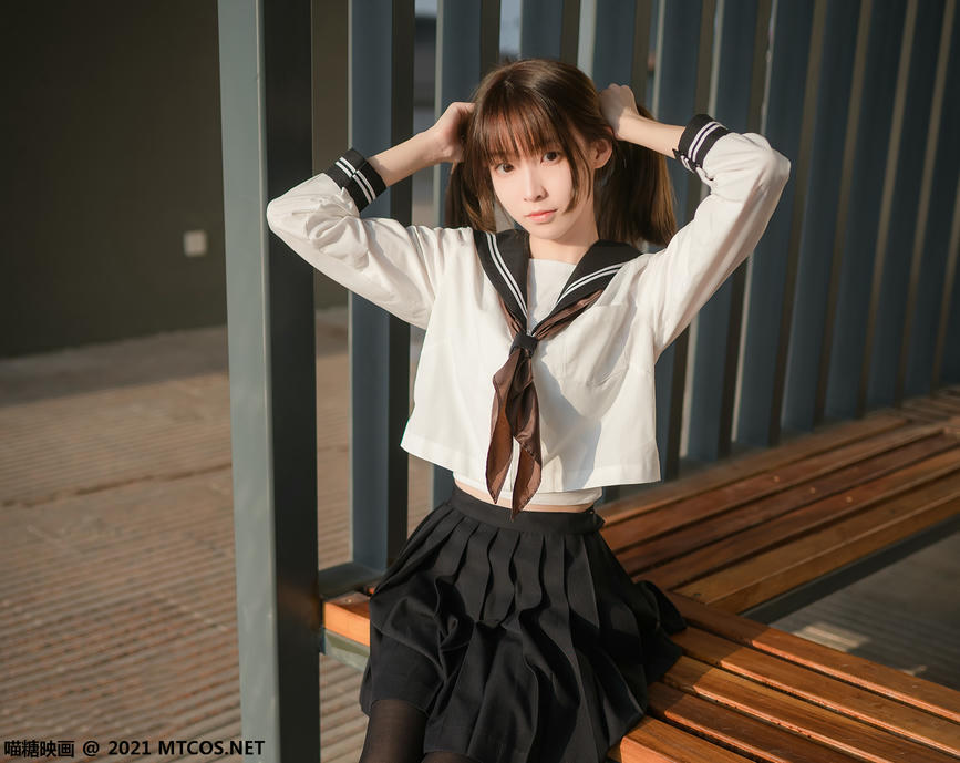 [喵糖映画] VOL.409 黄昏下的JK[33P／75.8MB]_第1集