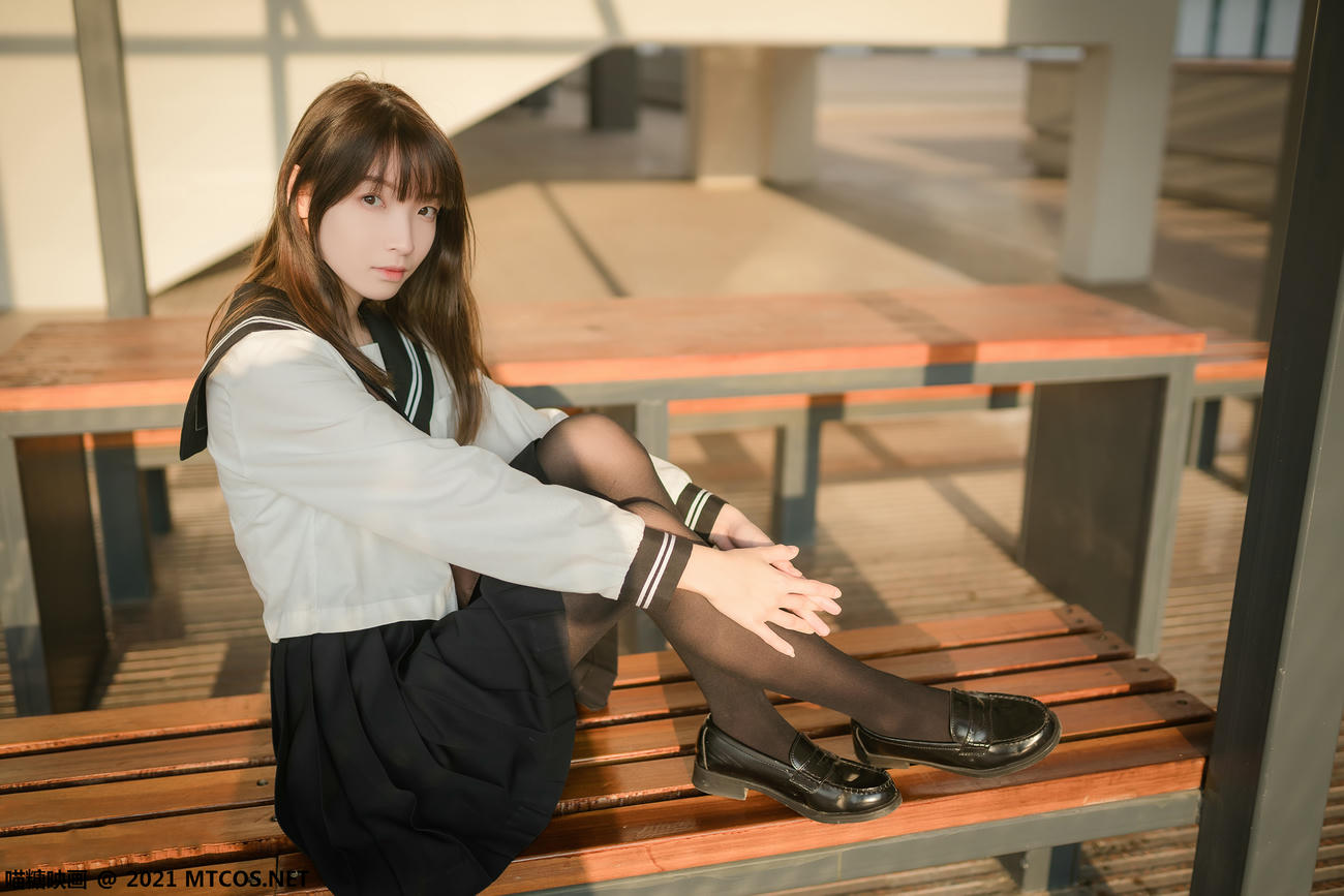 [喵糖映画] VOL.409 黄昏下的JK[33P／75.8MB]_第2集