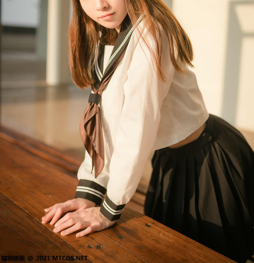 [喵糖映画] VOL.409 黄昏下的JK[33P／75.8MB]_第2集