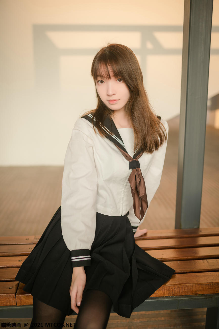 [喵糖映画] VOL.409 黄昏下的JK[33P／75.8MB]_第2集