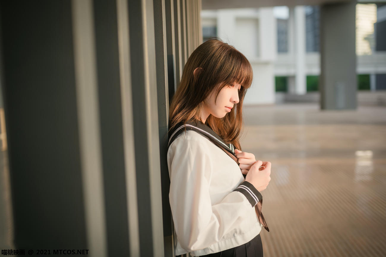 [喵糖映画] VOL.409 黄昏下的JK[33P／75.8MB]_第2集