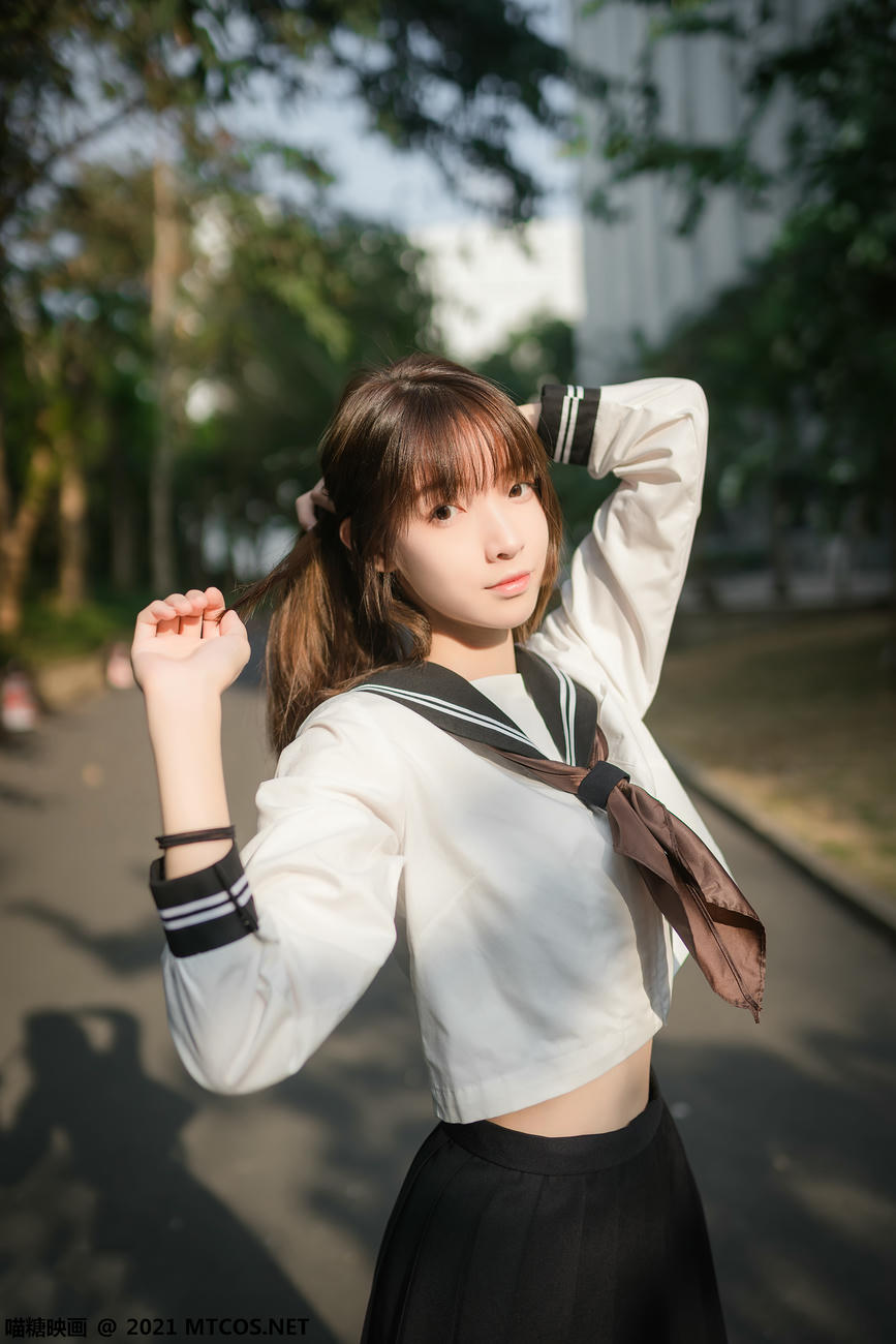 [喵糖映画] VOL.409 黄昏下的JK[33P／75.8MB]_第1集