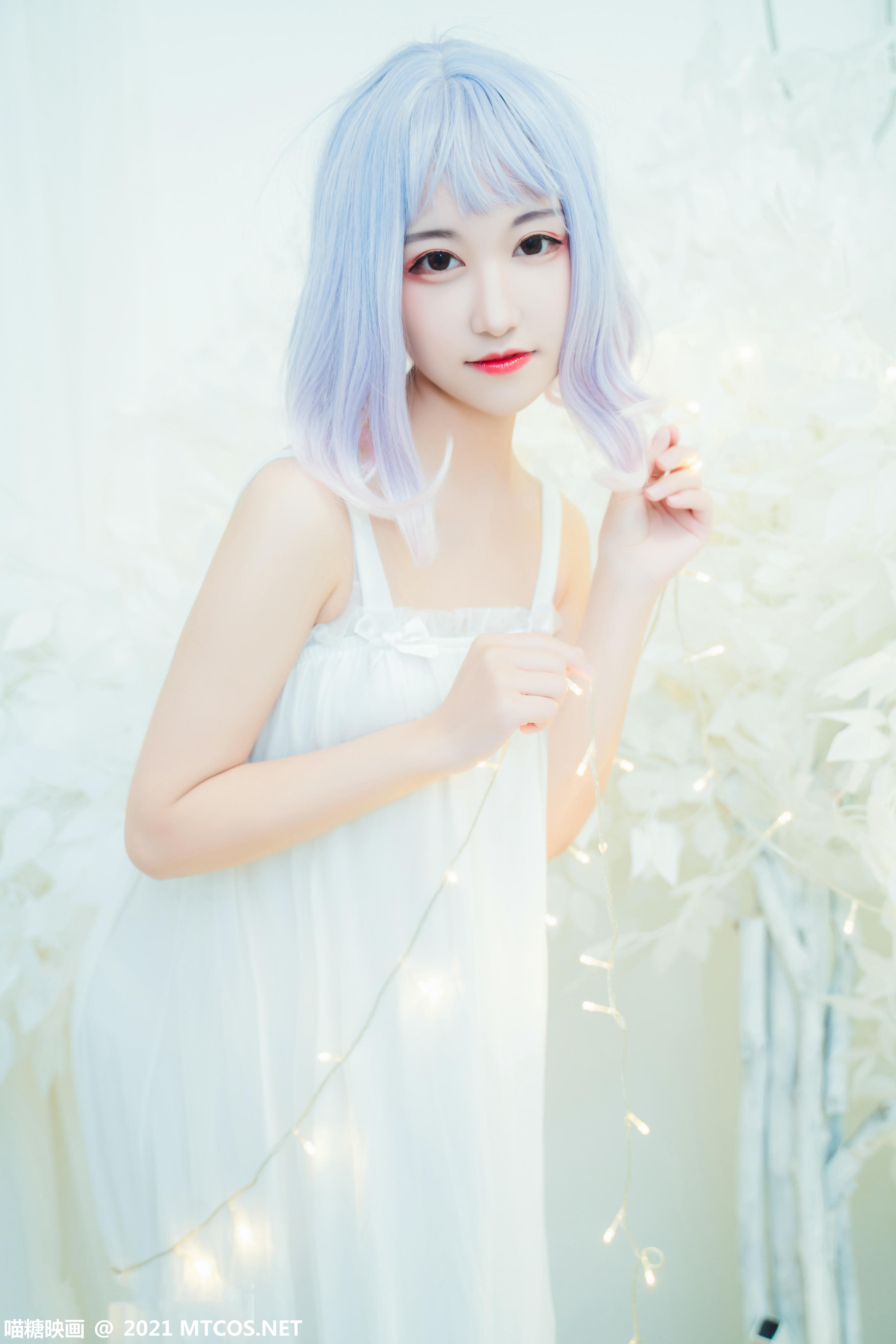 [喵糖映画] VOL.411 白纱裙[38P／596MB]_第1集