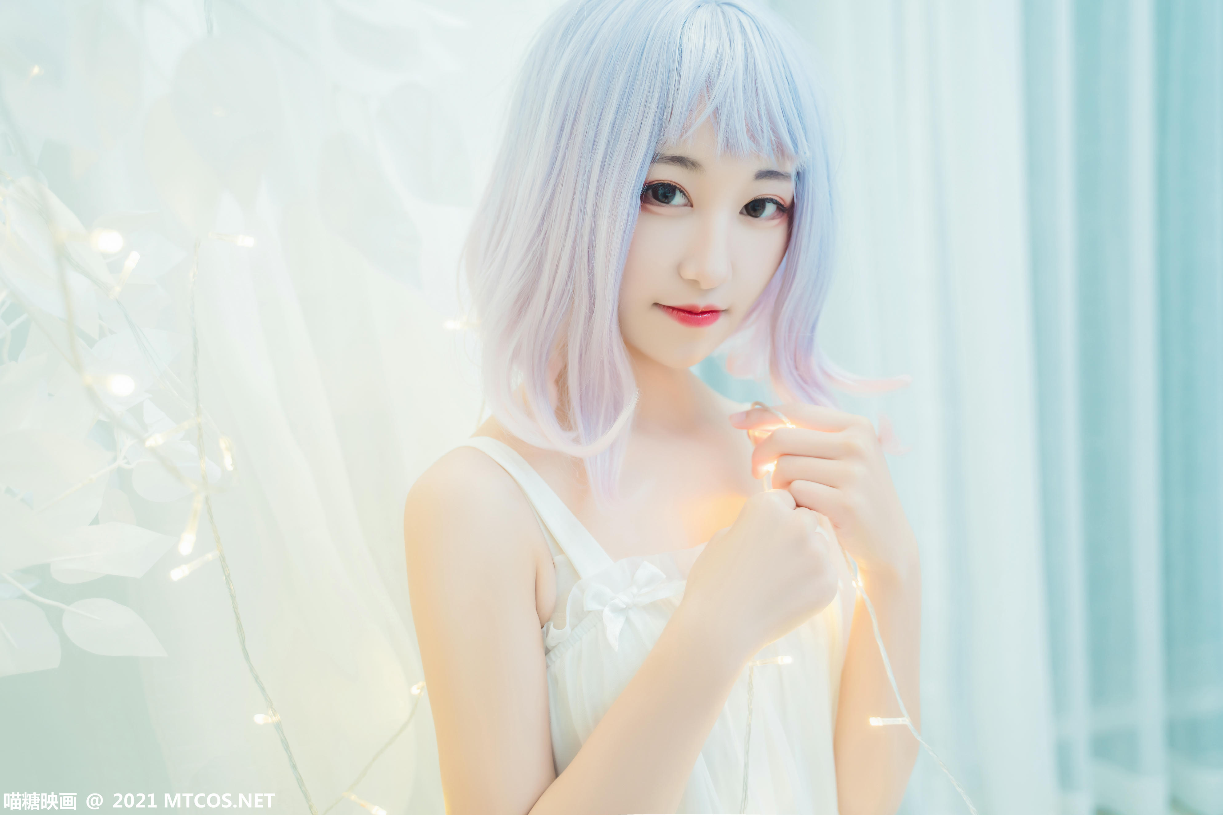 [喵糖映画] VOL.411 白纱裙[38P／596MB]_第1集