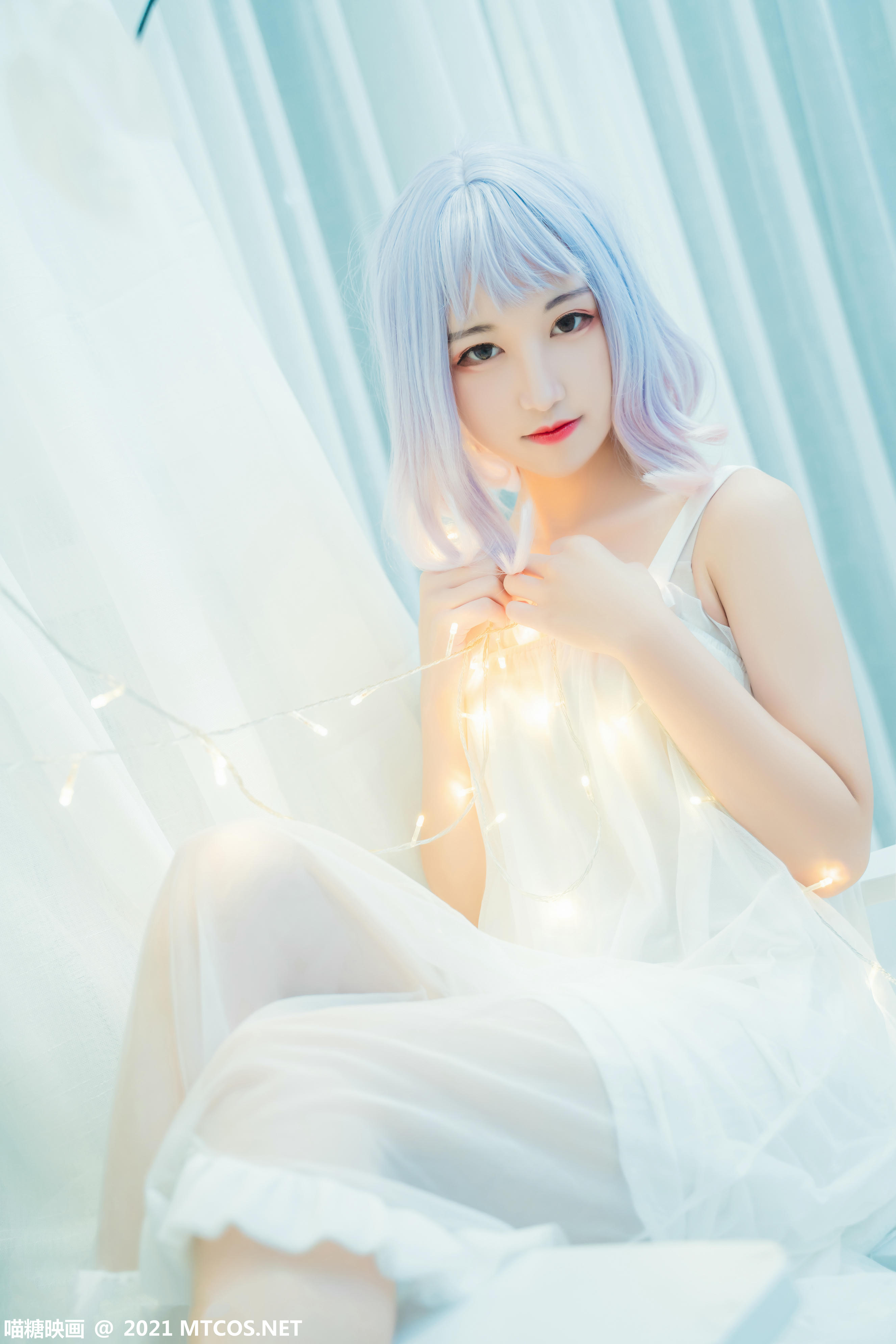 [喵糖映画] VOL.411 白纱裙[38P／596MB]_第1集