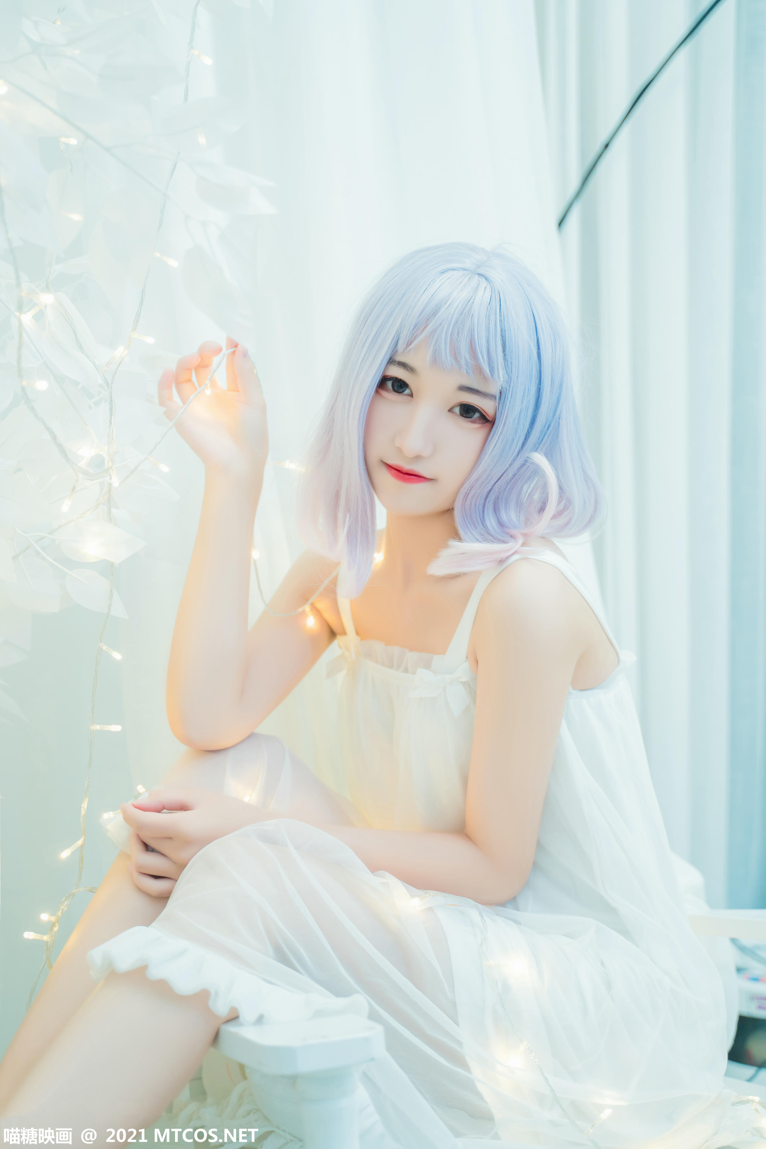 [喵糖映画] VOL.411 白纱裙[38P／596MB]_第1集