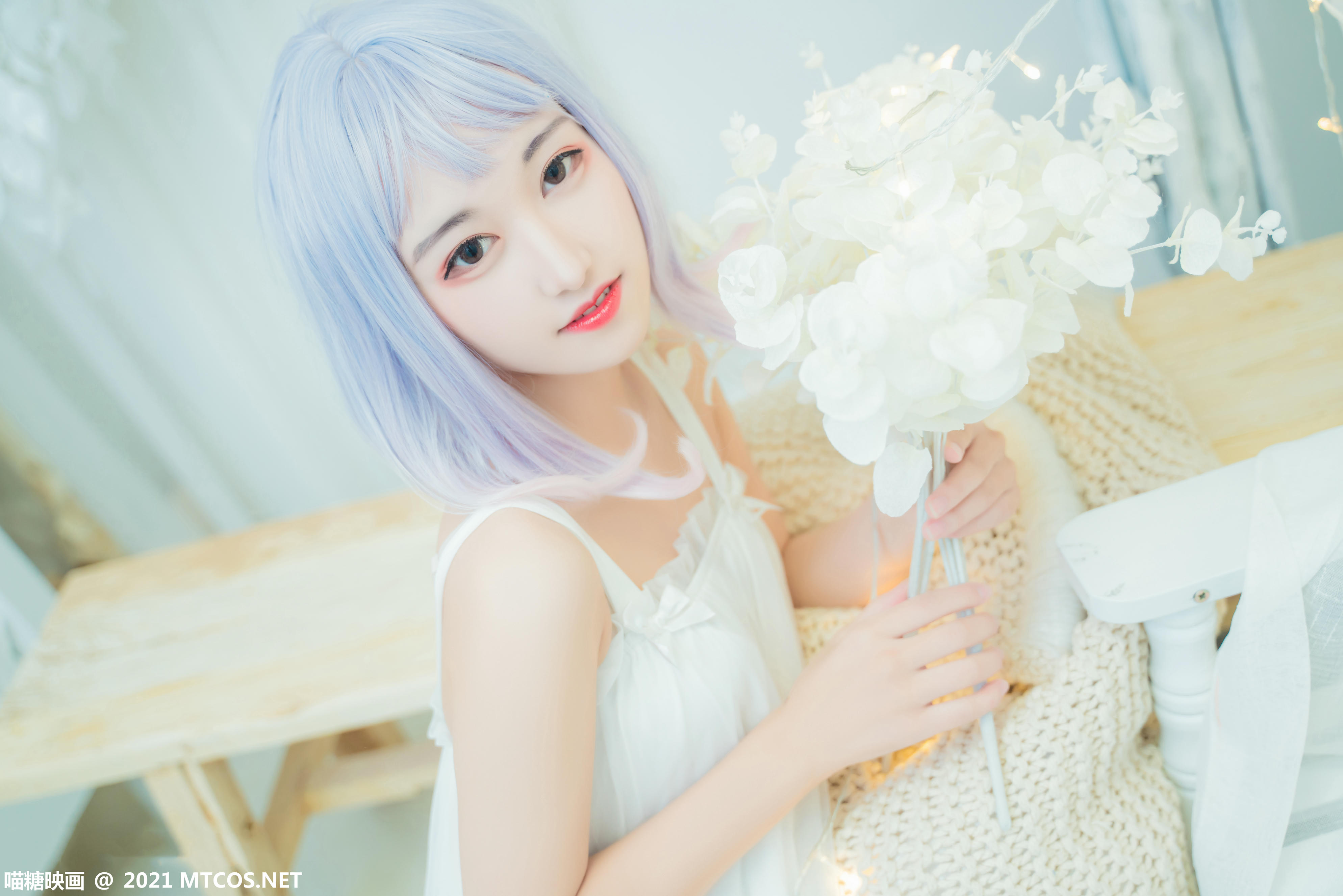 [喵糖映画] VOL.411 白纱裙[38P／596MB]_第2集