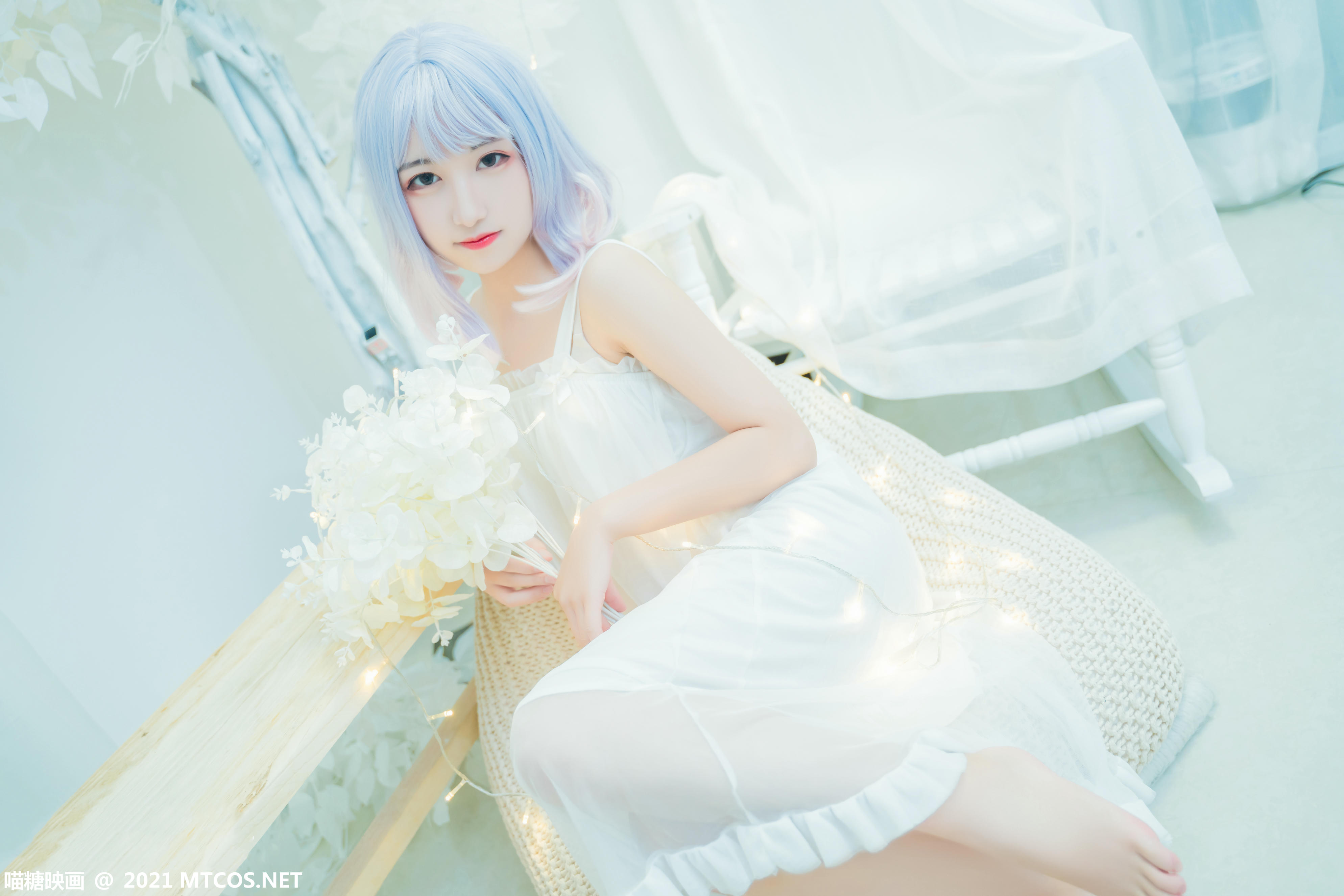 [喵糖映画] VOL.411 白纱裙[38P／596MB]_第2集