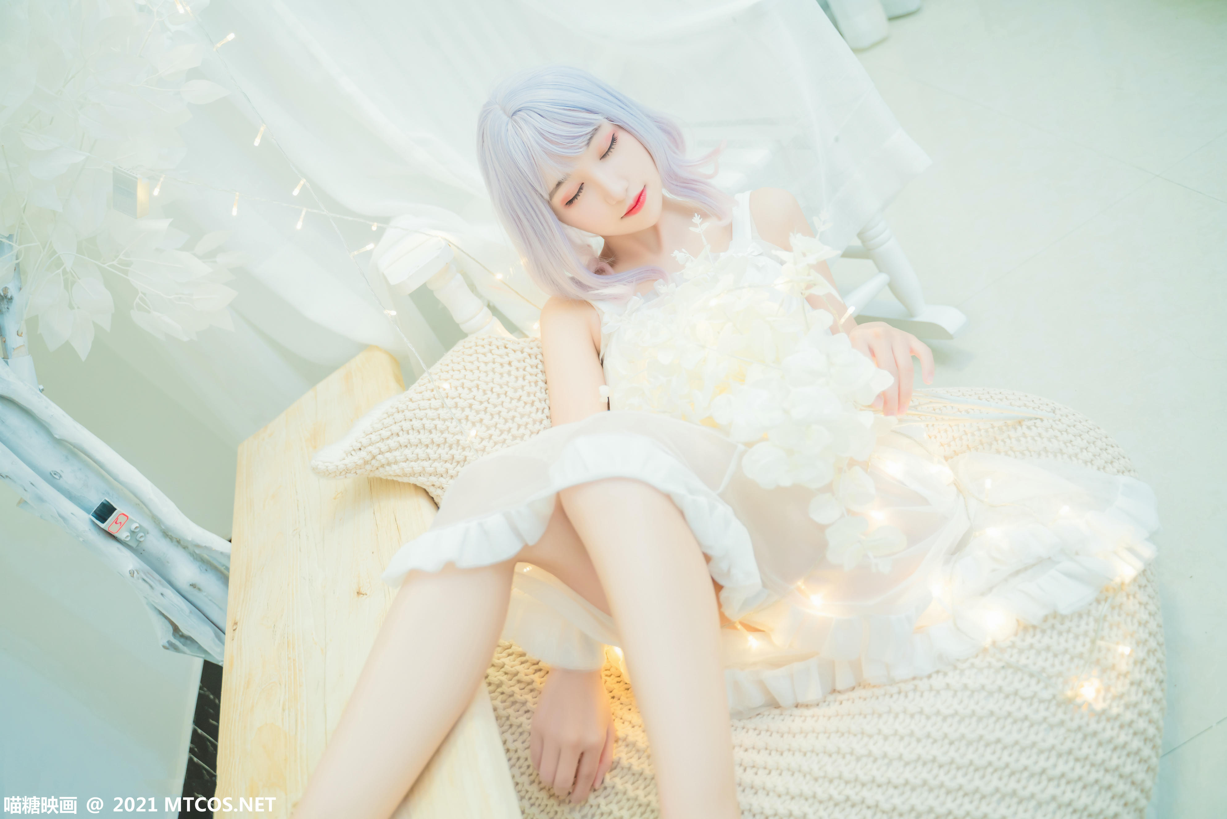 [喵糖映画] VOL.411 白纱裙[38P／596MB]_第2集