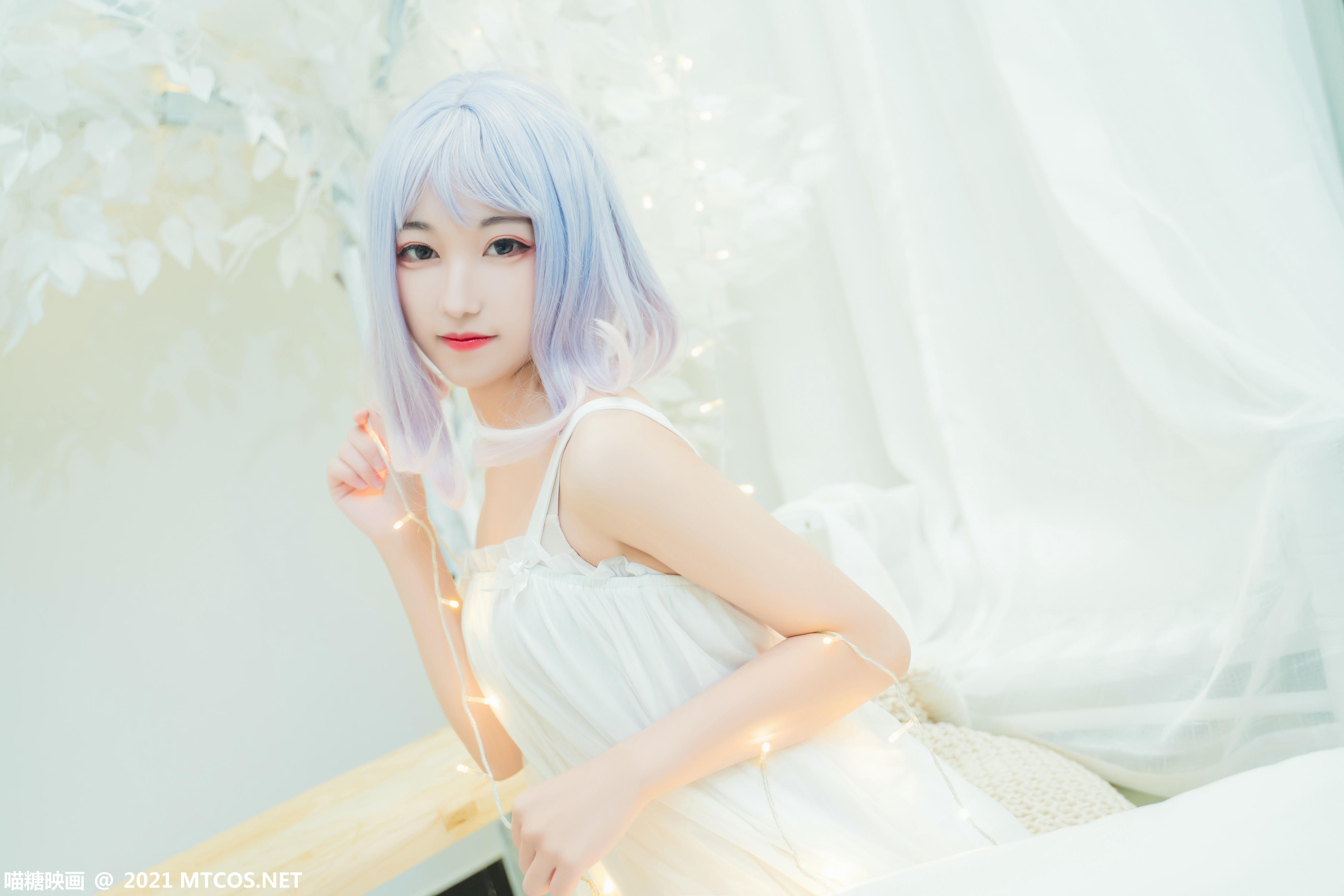 [喵糖映画] VOL.411 白纱裙[38P／596MB]_第2集